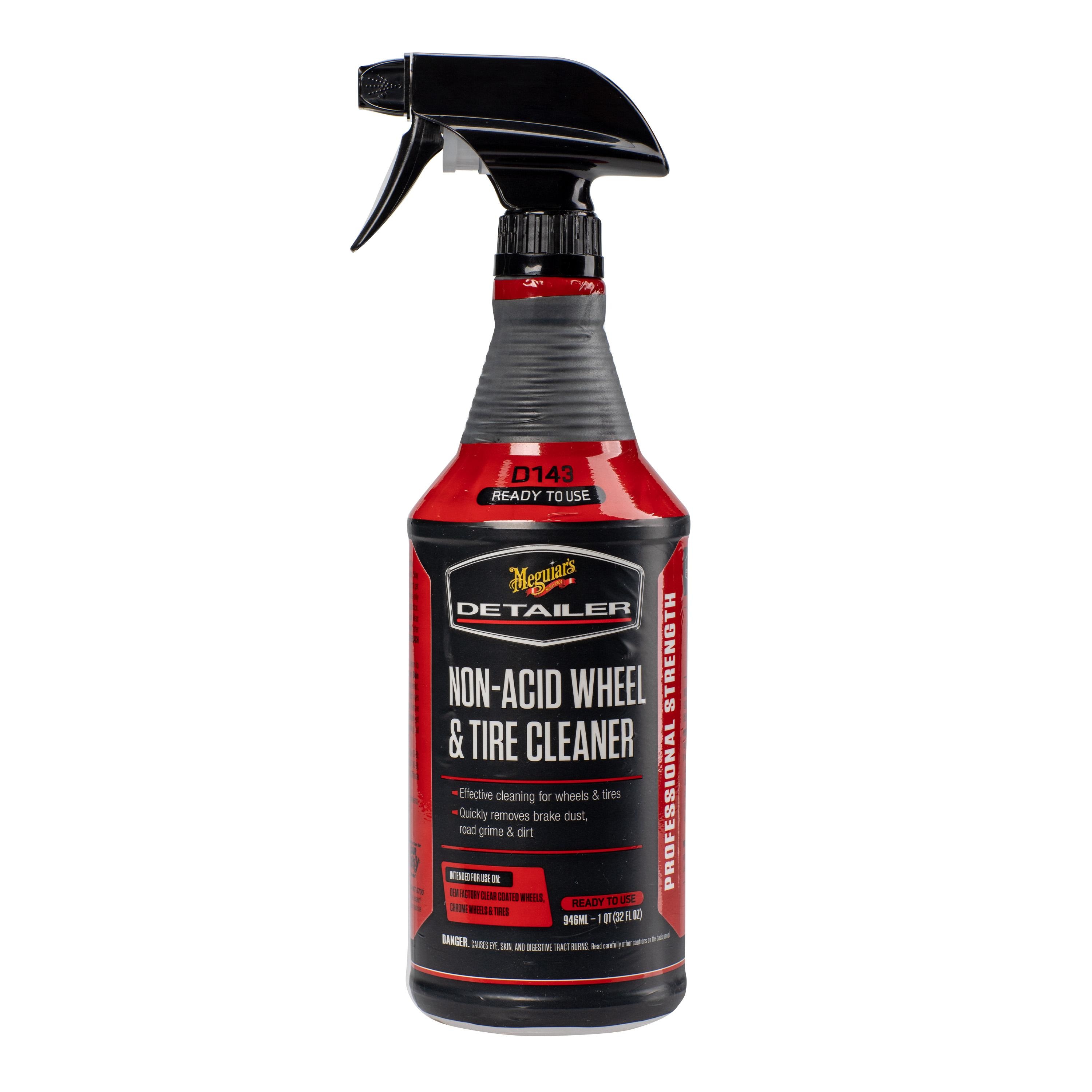 Meguiar's Non Acid Wheel and Tire Cleaner Spray 32oz | AutoZone