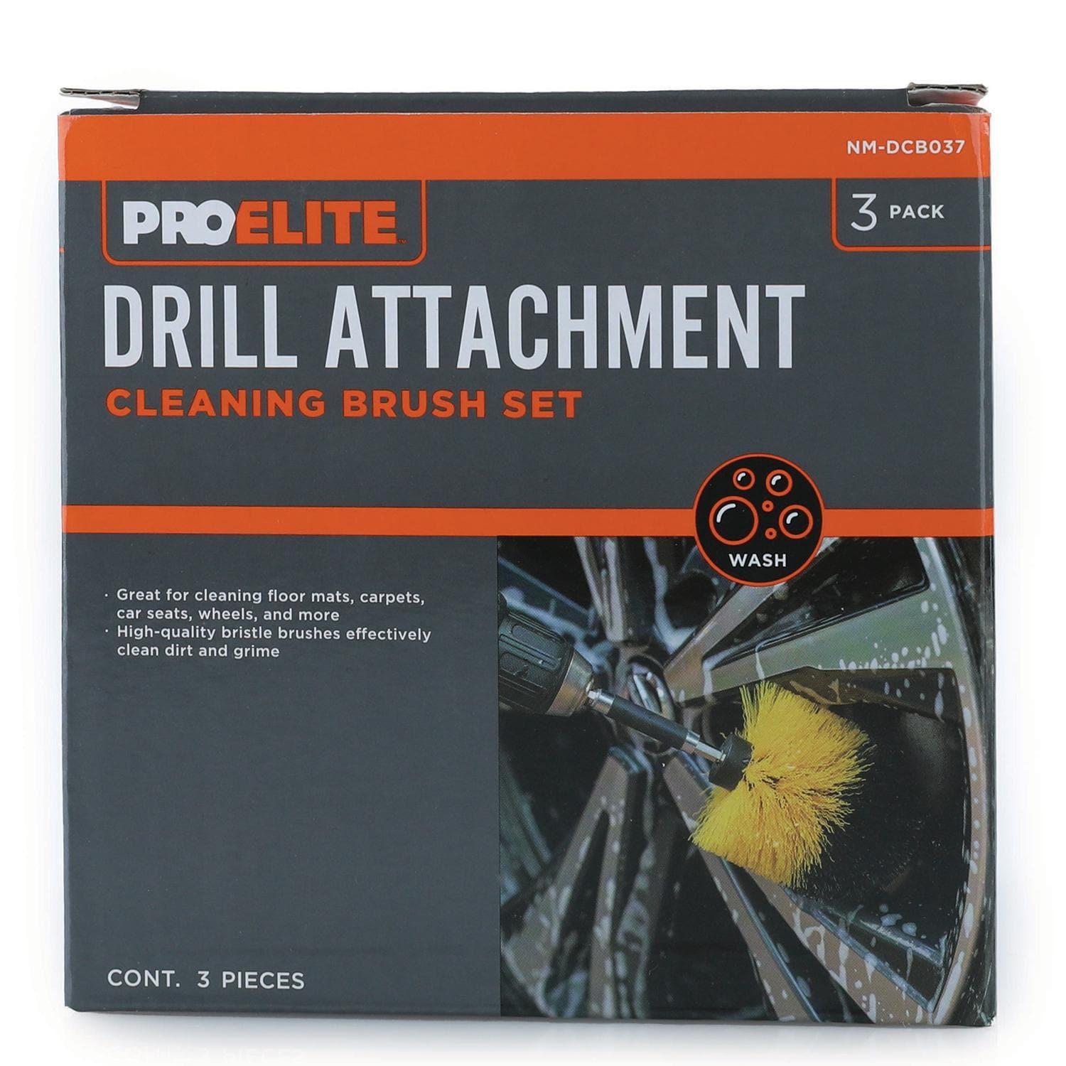 ProElite Drill Activated Brushes 3 Piece | AutoZone