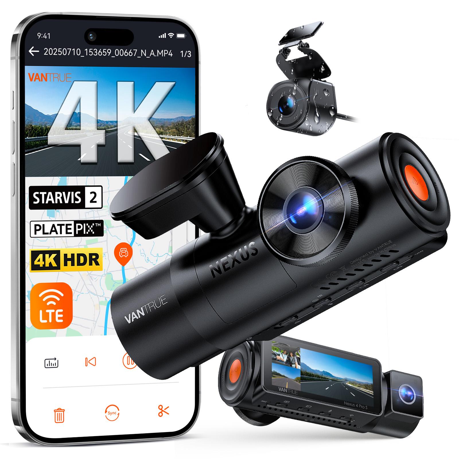 Vantrue Dashboard Video Camera Kit N4PROS | AutoZone