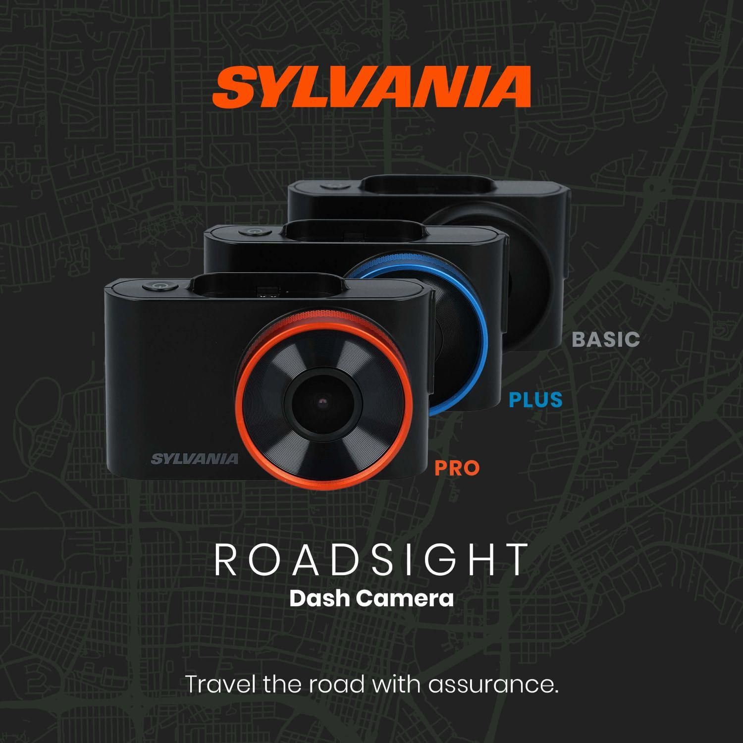 Sylvania 130 Degree View Hd 1296P Roadsight Pro Dash Camera