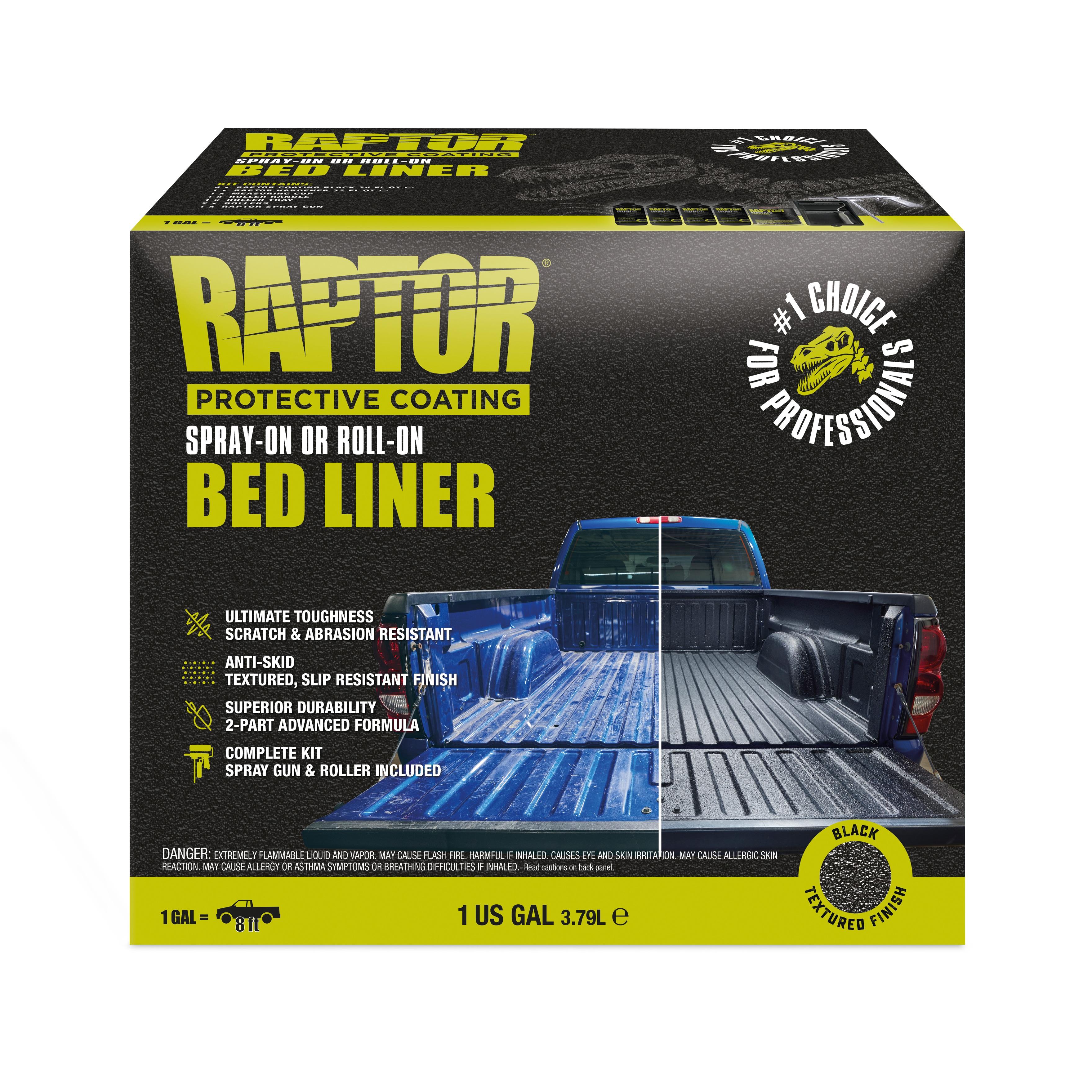 RAPTOR Black Truck Bed Coating Kit | AutoZone