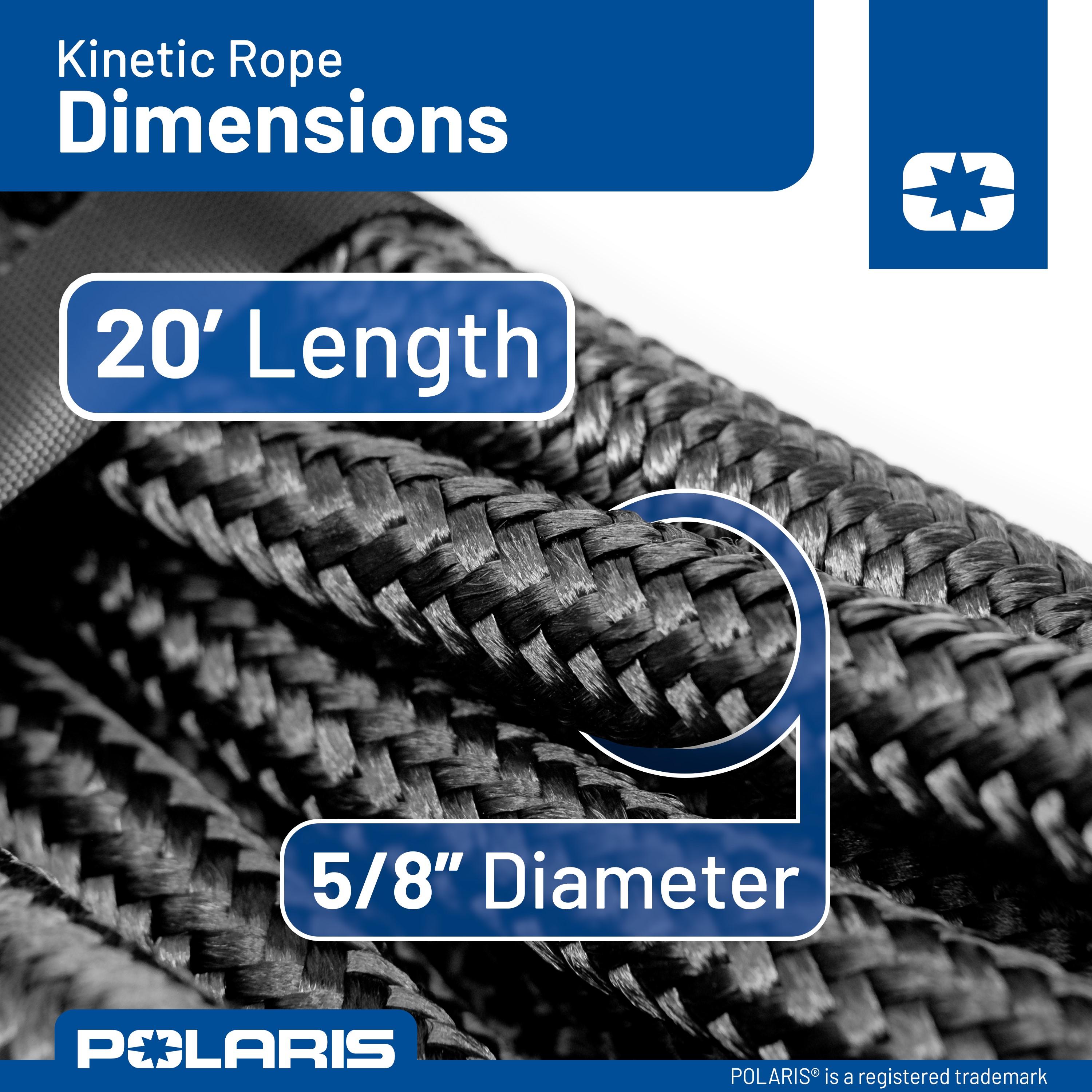 Hitt Brands 5/8 x 20 Polaris Kinetic Recovery Rope | AutoZone