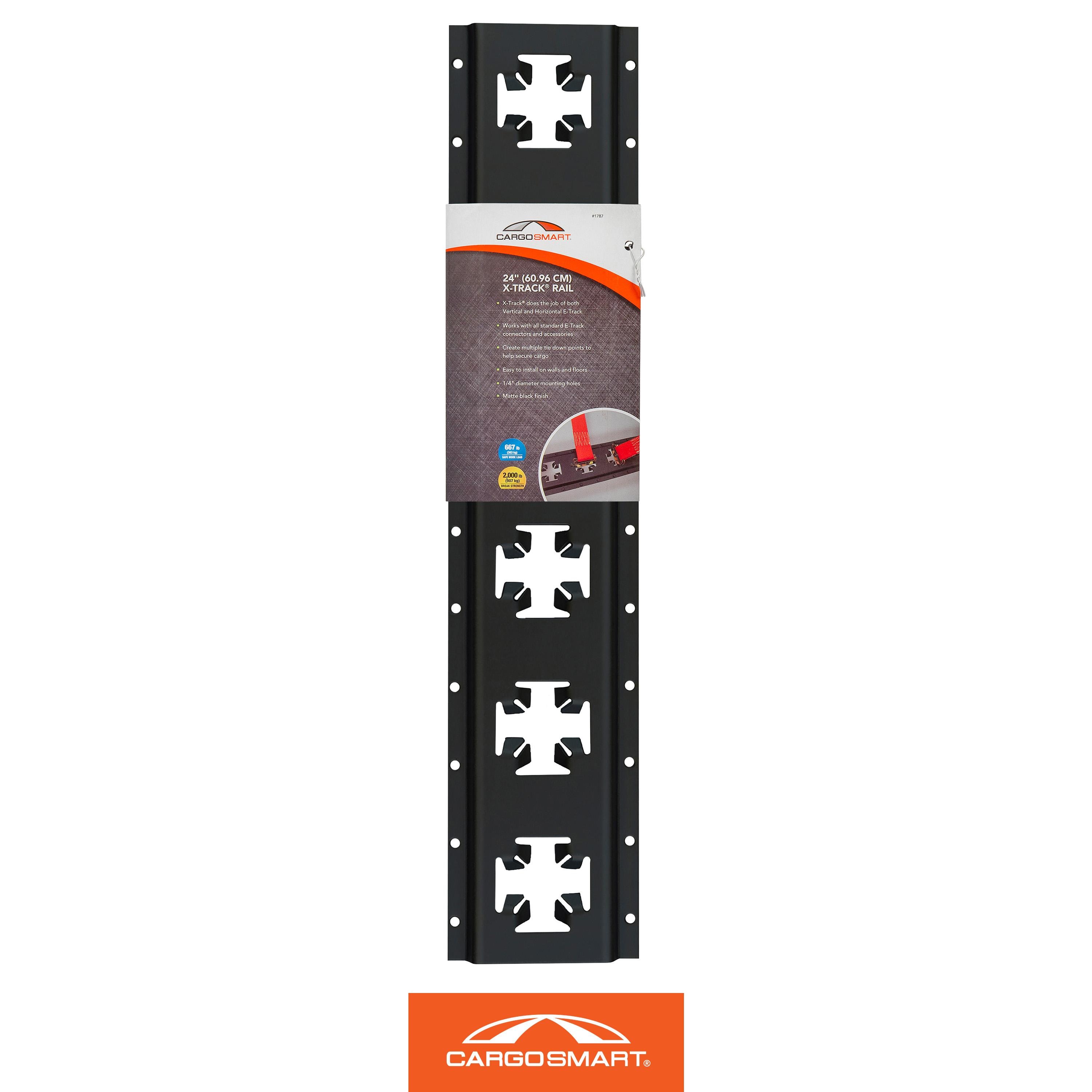 CargoSmart 24in Black X Trail Rail | AutoZone