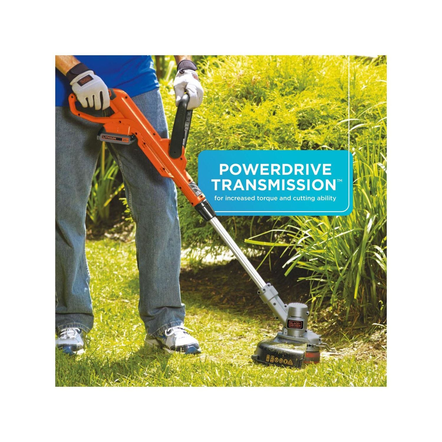 Black+Decker Trimmer Edger - Thumbnail 4