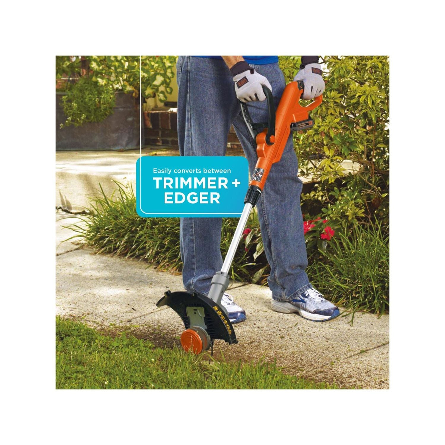 Black+Decker Trimmer Edger - Thumbnail 5
