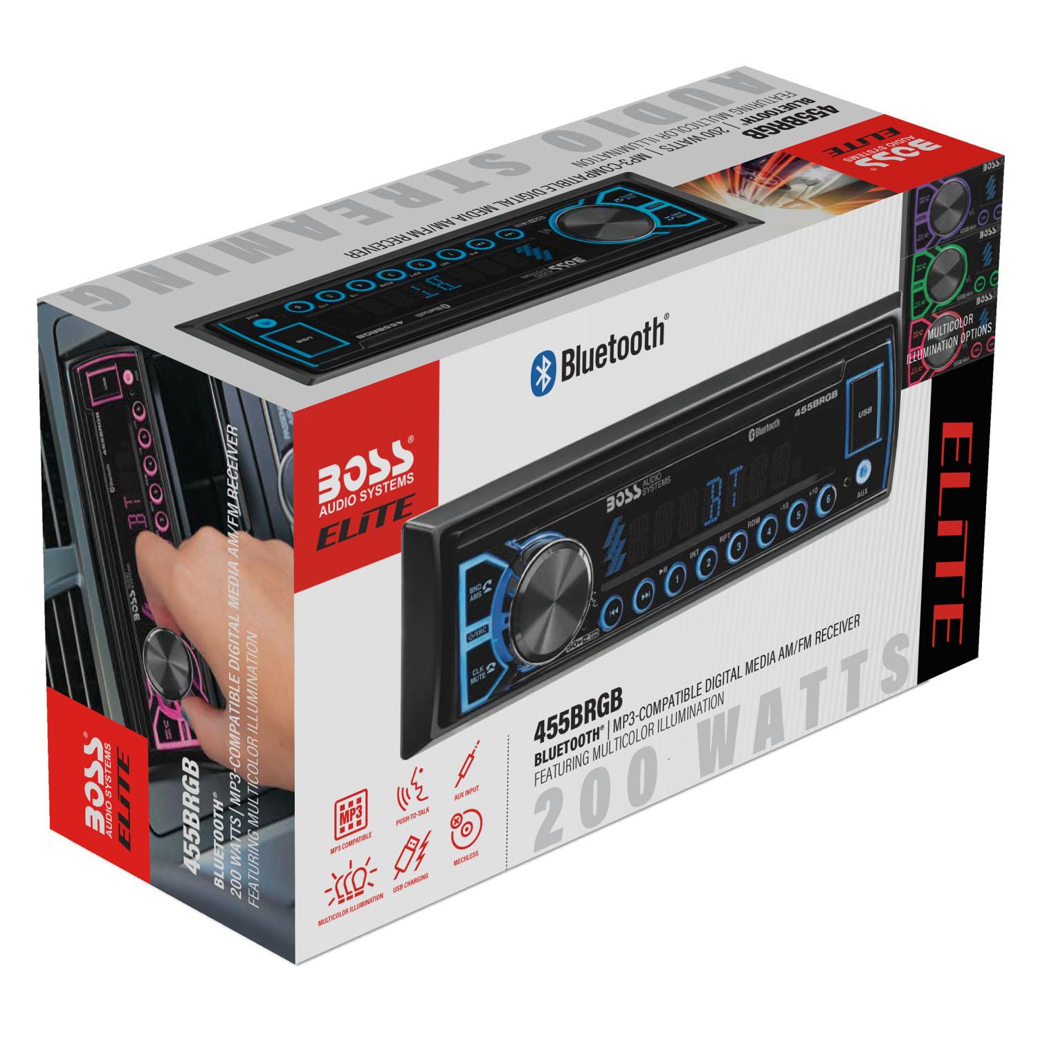 Boss Audio Stereo / Receiver 455BRGB | AutoZone
