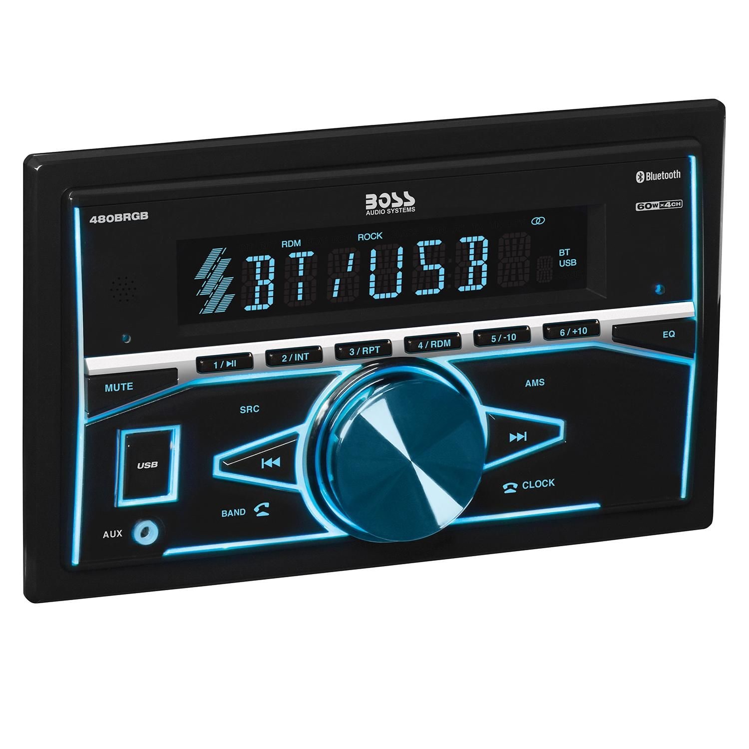 Boss Audio Elite Bluetooth, USB, Multi Color, No CD Car Stereo Boss Audio Elite Bluetooth, USB, Multi Color, No CD Car Stereo