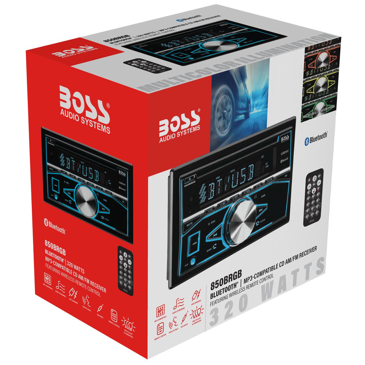 Boss Audio Stereo / Receiver 850BRGB | AutoZone