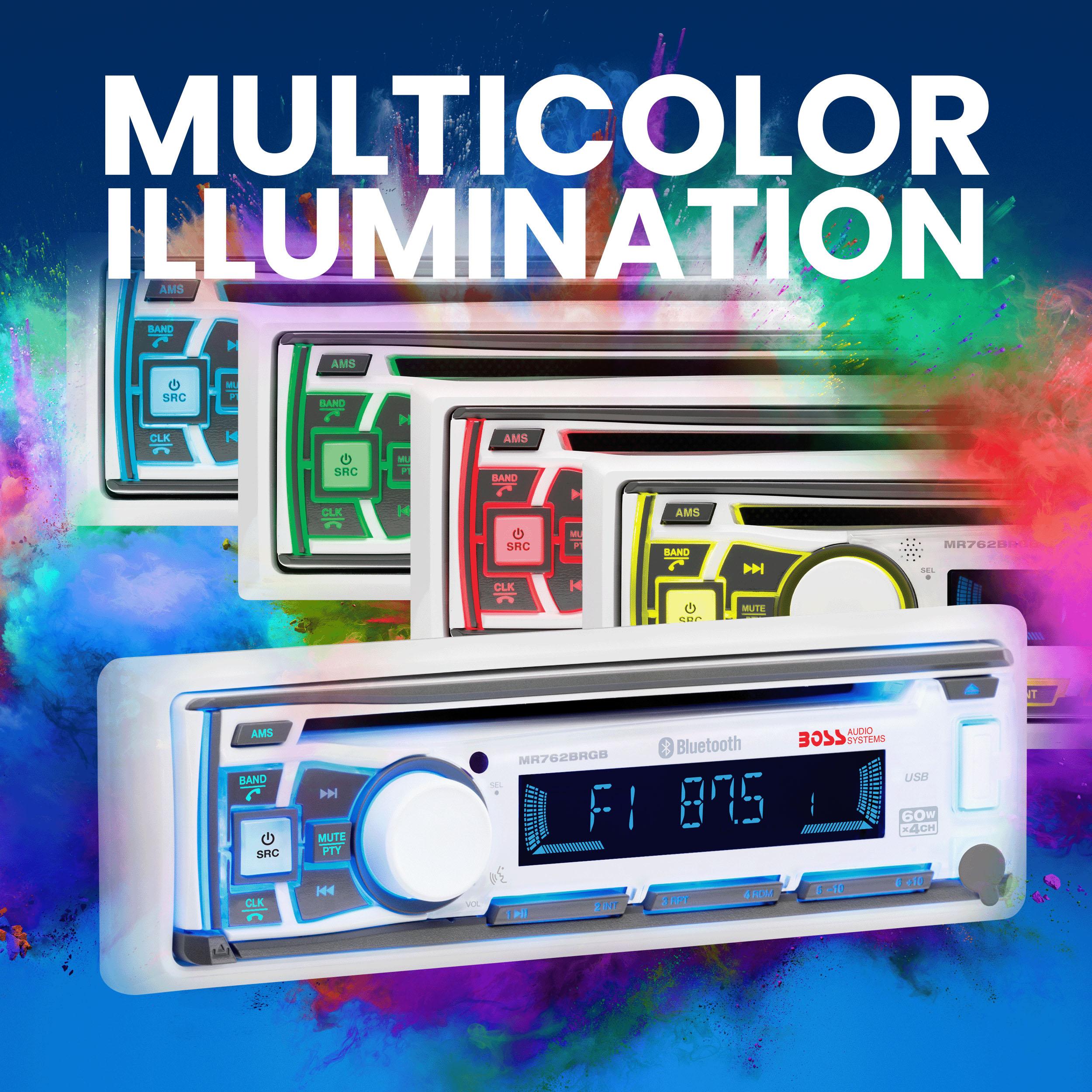 Boss Audio AM/FM/CD Marine with RGB | AutoZone