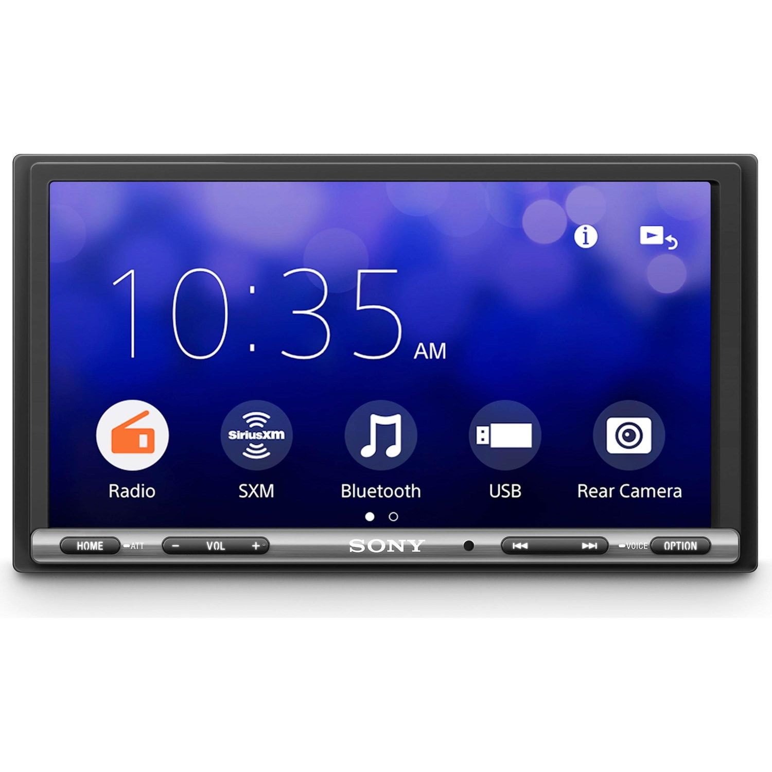 カーナビ・ソニー Sony 6.95in Apple CarPlay/Android Auto Digital Media Receiver