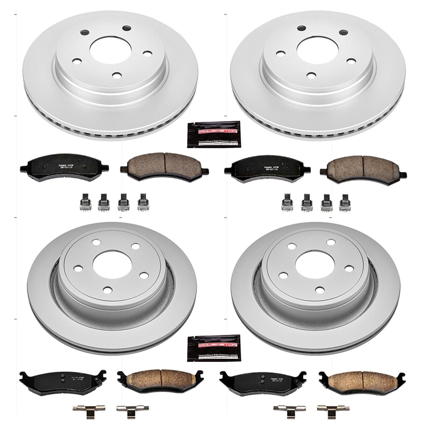 PowerStop Performance Brake Pads / Rotors Kit CRK2164 | AutoZone