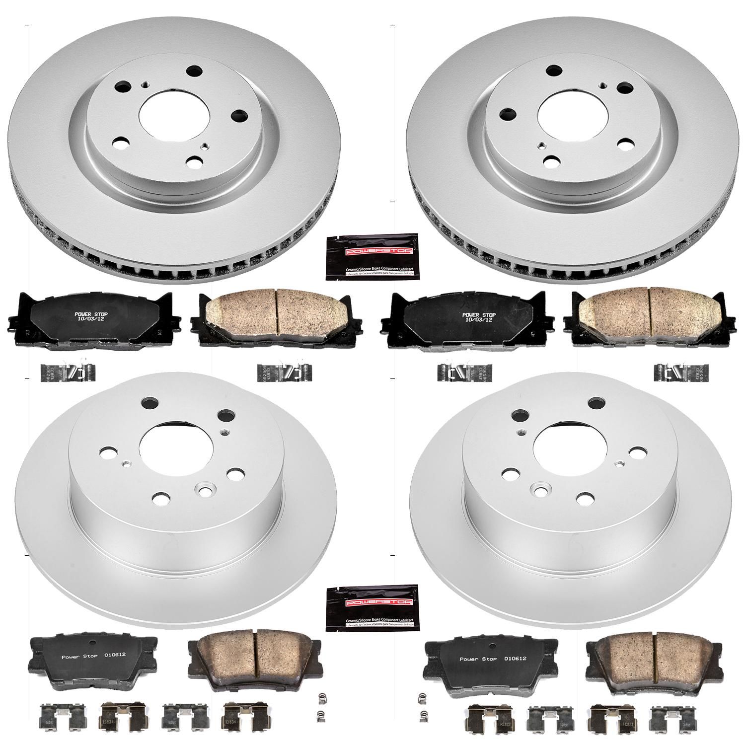 PowerStop Performance Brake Pads / Rotors Kit CRK2822 | AutoZone