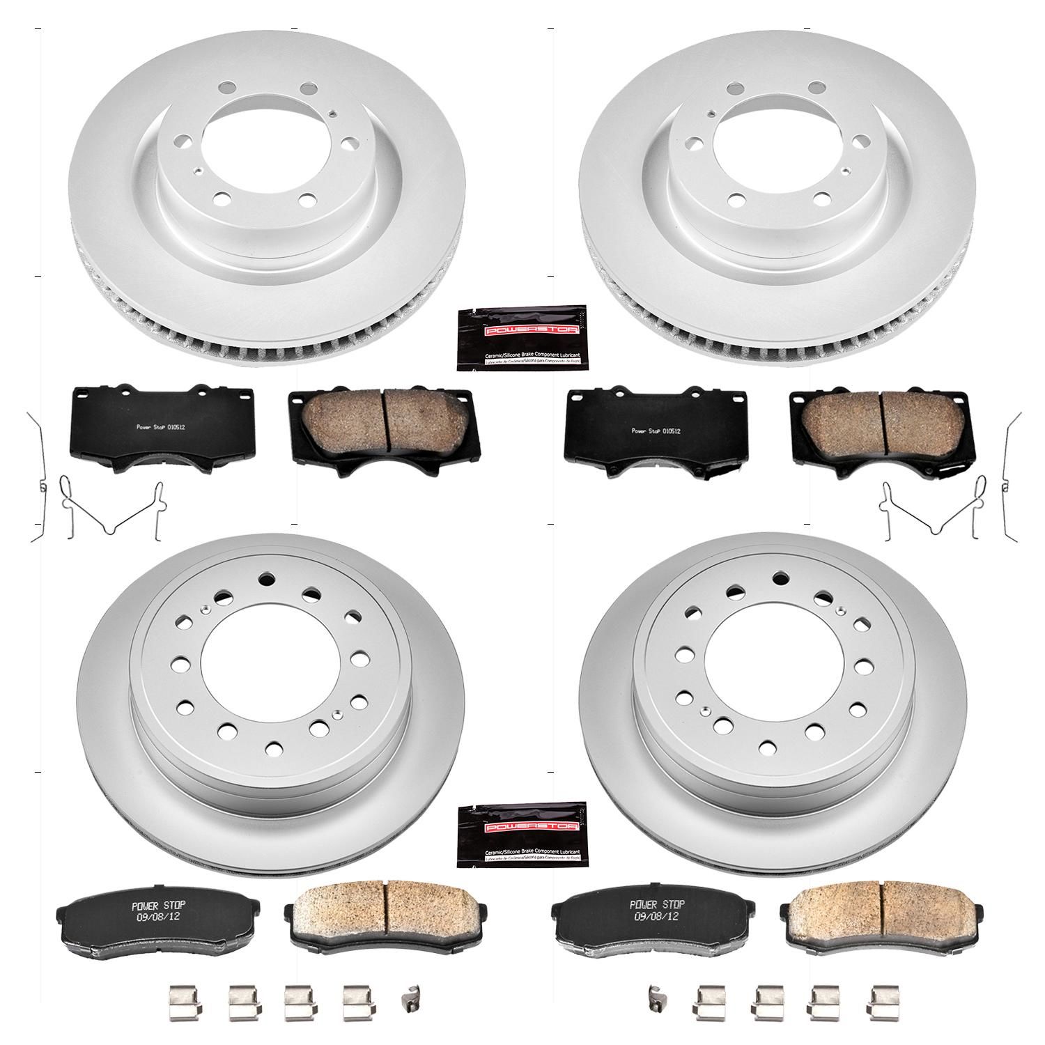 PowerStop Performance Brake Pads / Rotors Kit CRK5874 | AutoZone