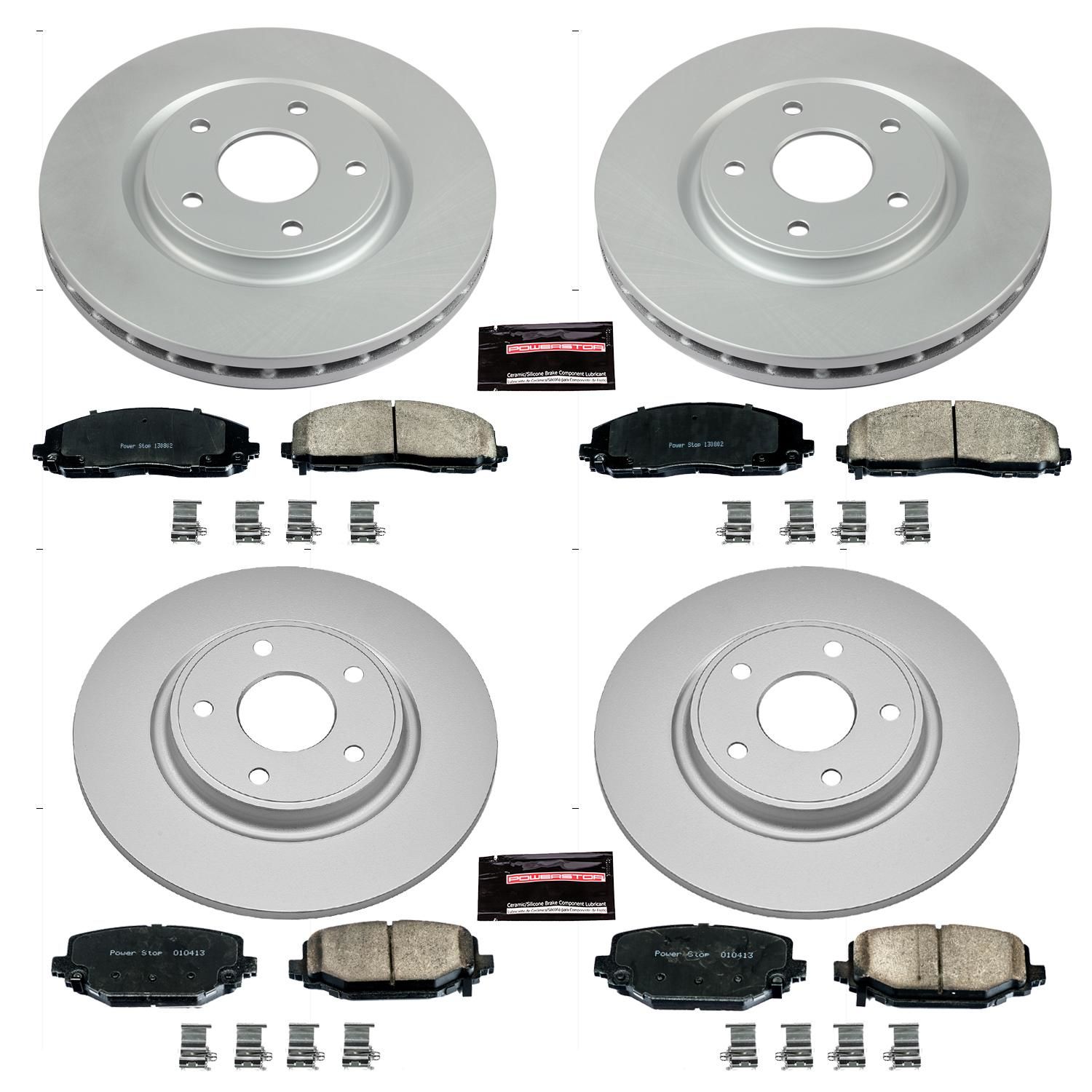PowerStop Performance Brake Pads / Rotors Kit CRK5960 | AutoZone
