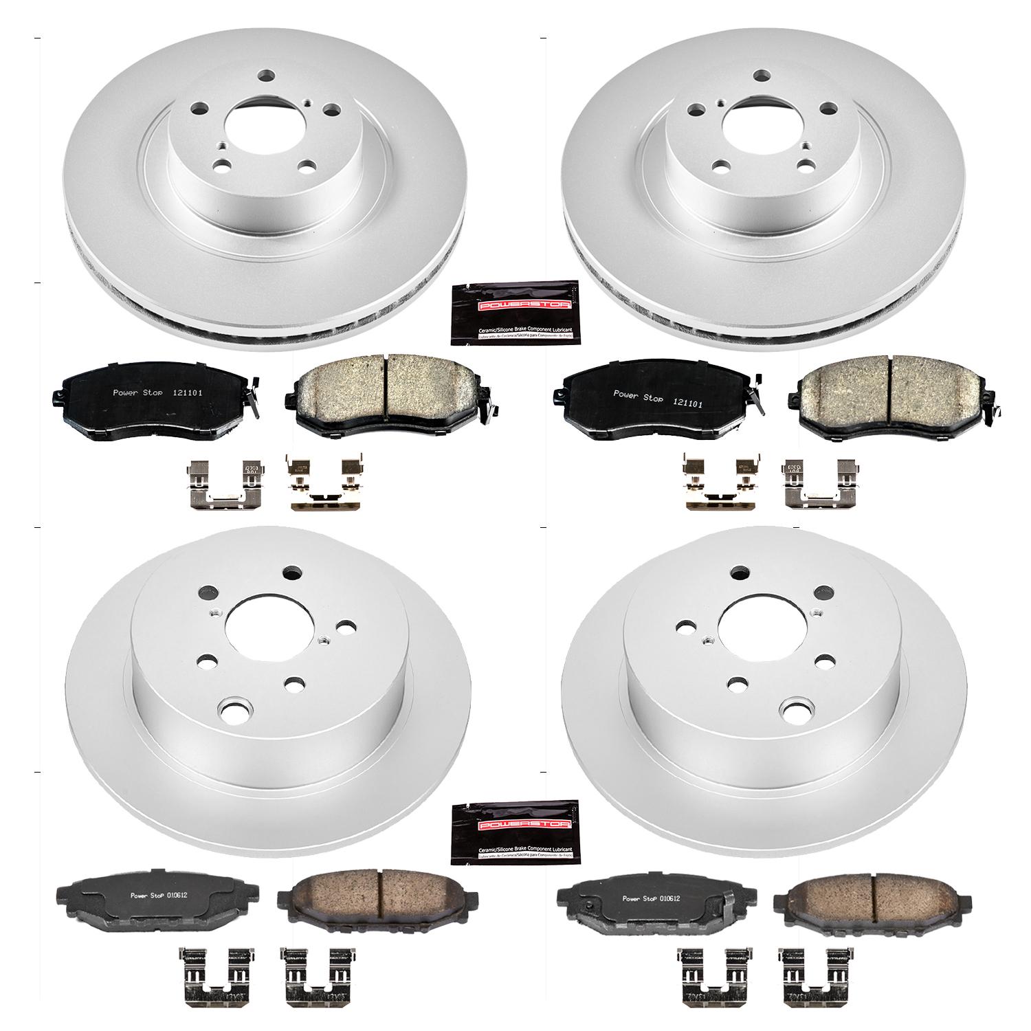 PowerStop Performance Brake Pads / Rotors Kit CRK6762 | AutoZone