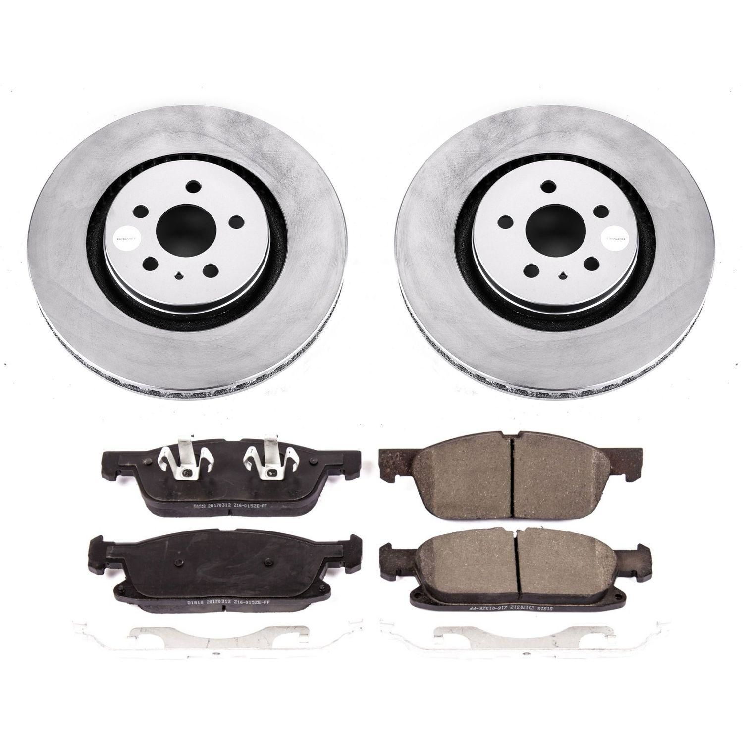 PowerStop Performance Brake Pads / Rotors Kit CRK7143 | AutoZone