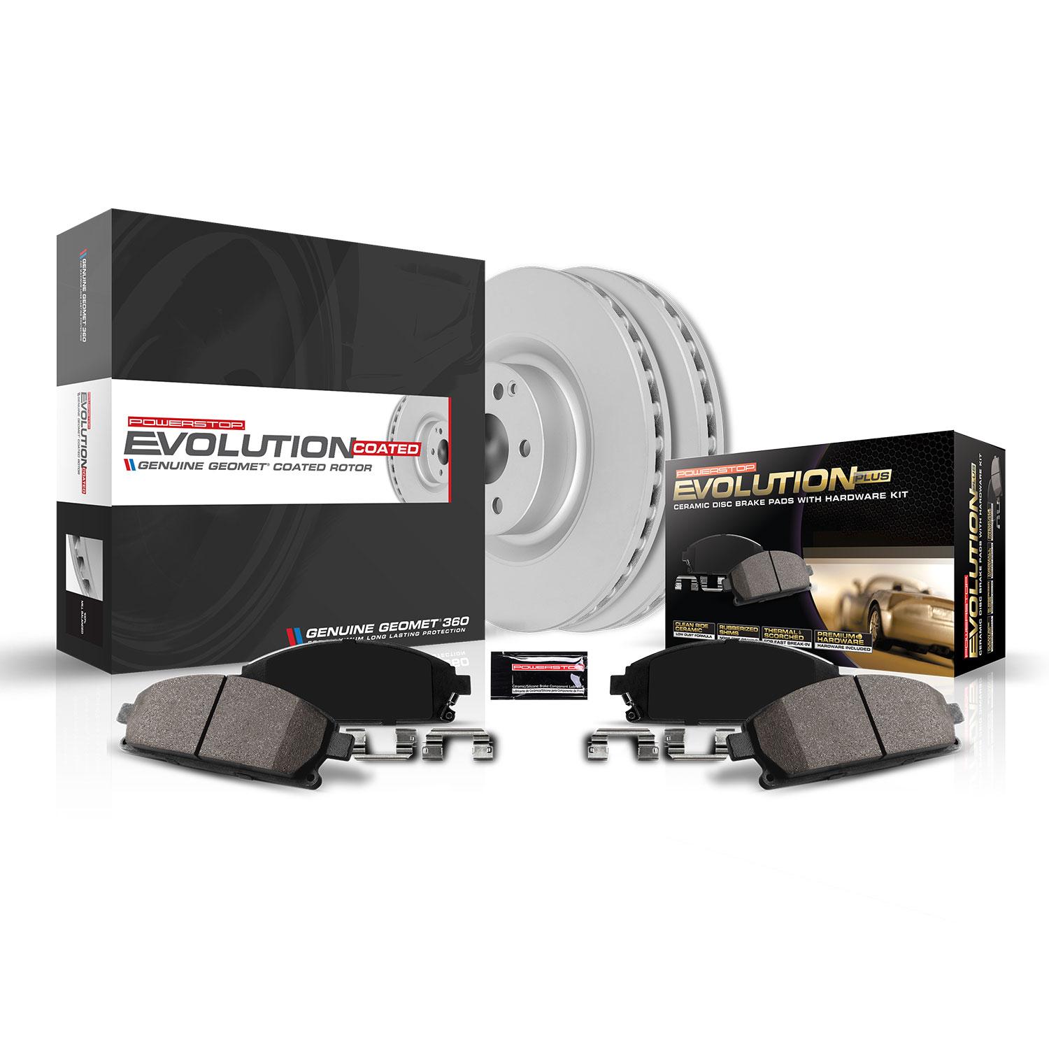 PowerStop Performance Brake Pads / Rotors Kit CRK7524