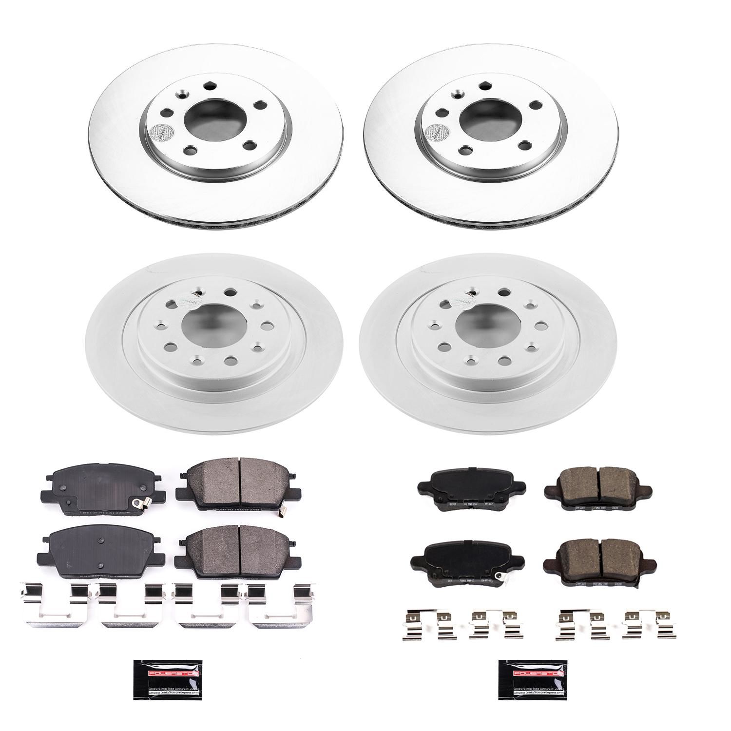 PowerStop Performance Brake Pads / Rotors Kit CRK7564 | AutoZone