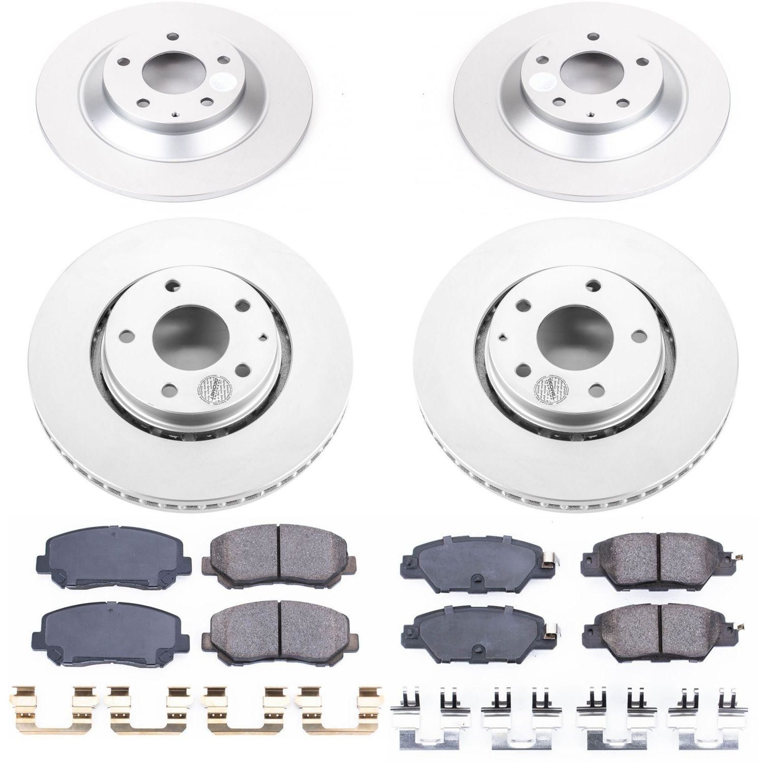 PowerStop Performance Brake Pads / Rotors Kit CRK7609 | AutoZone