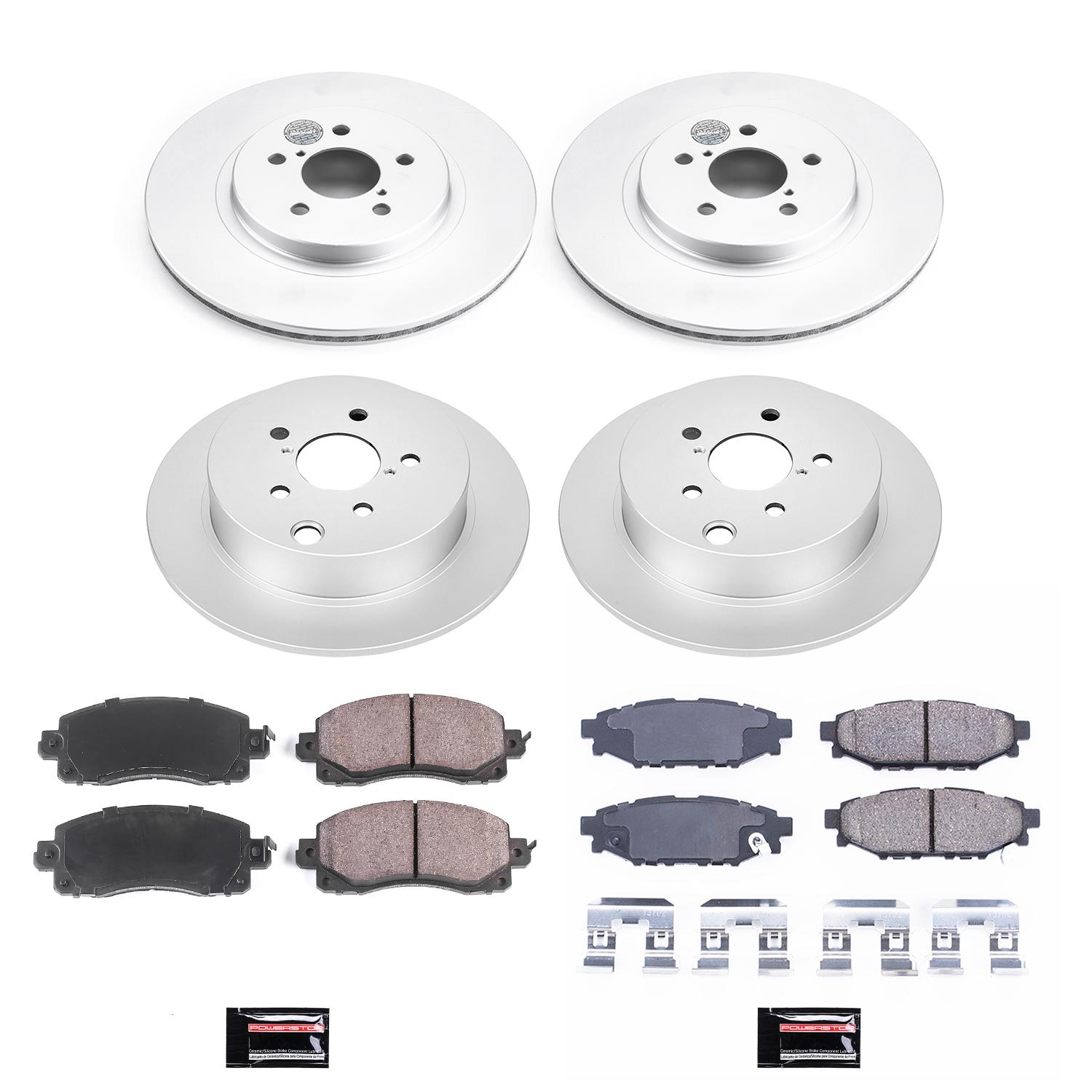PowerStop Performance Brake Pads / Rotors Kit CRK7927 | AutoZone