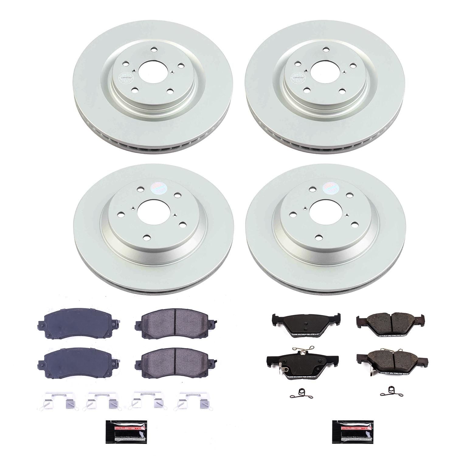 PowerStop Performance Brake Pads / Rotors Kit CRK8521 | AutoZone