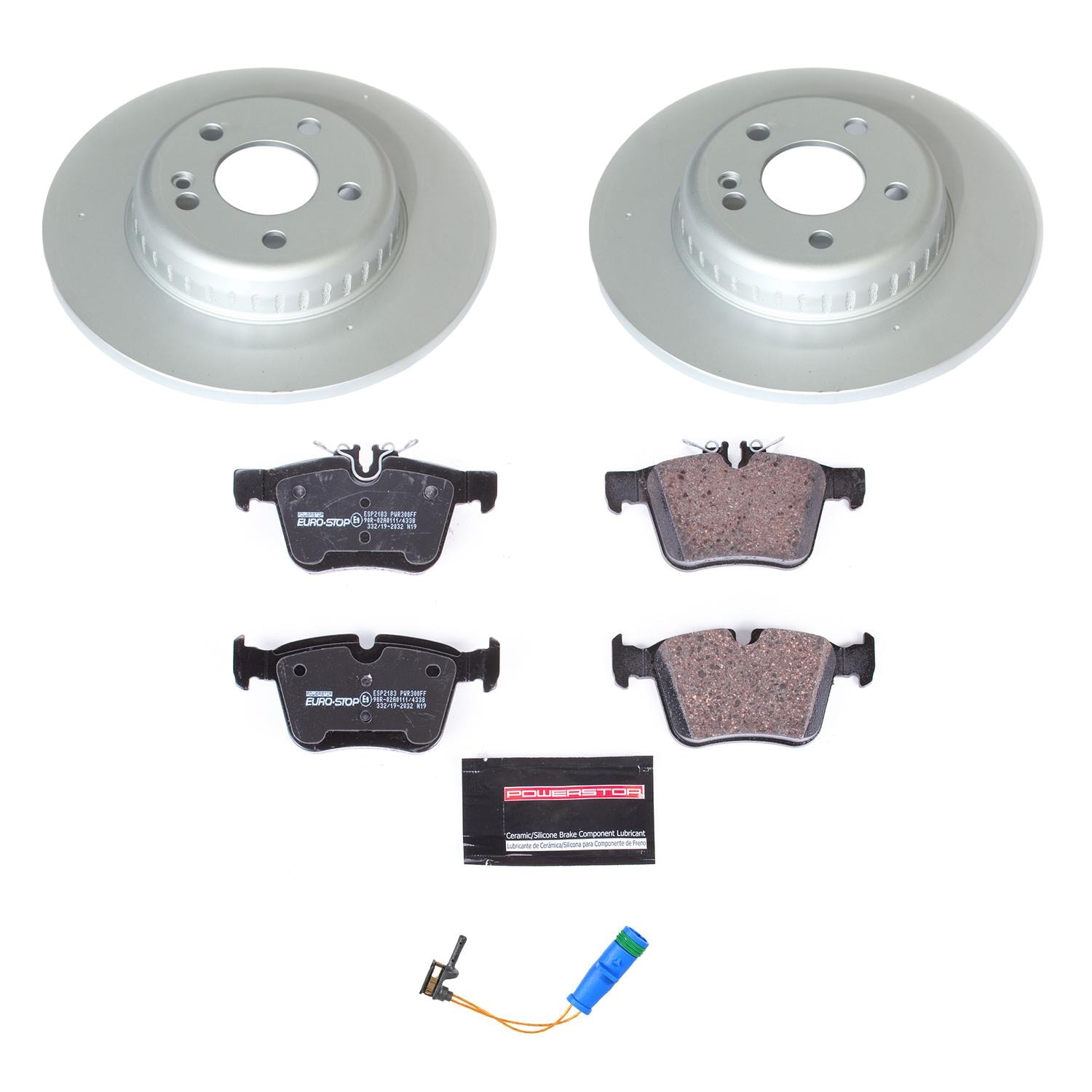 Euro-Stop Performance Brake Pads / Rotors Kit ESK8152 for Toyota Avalon