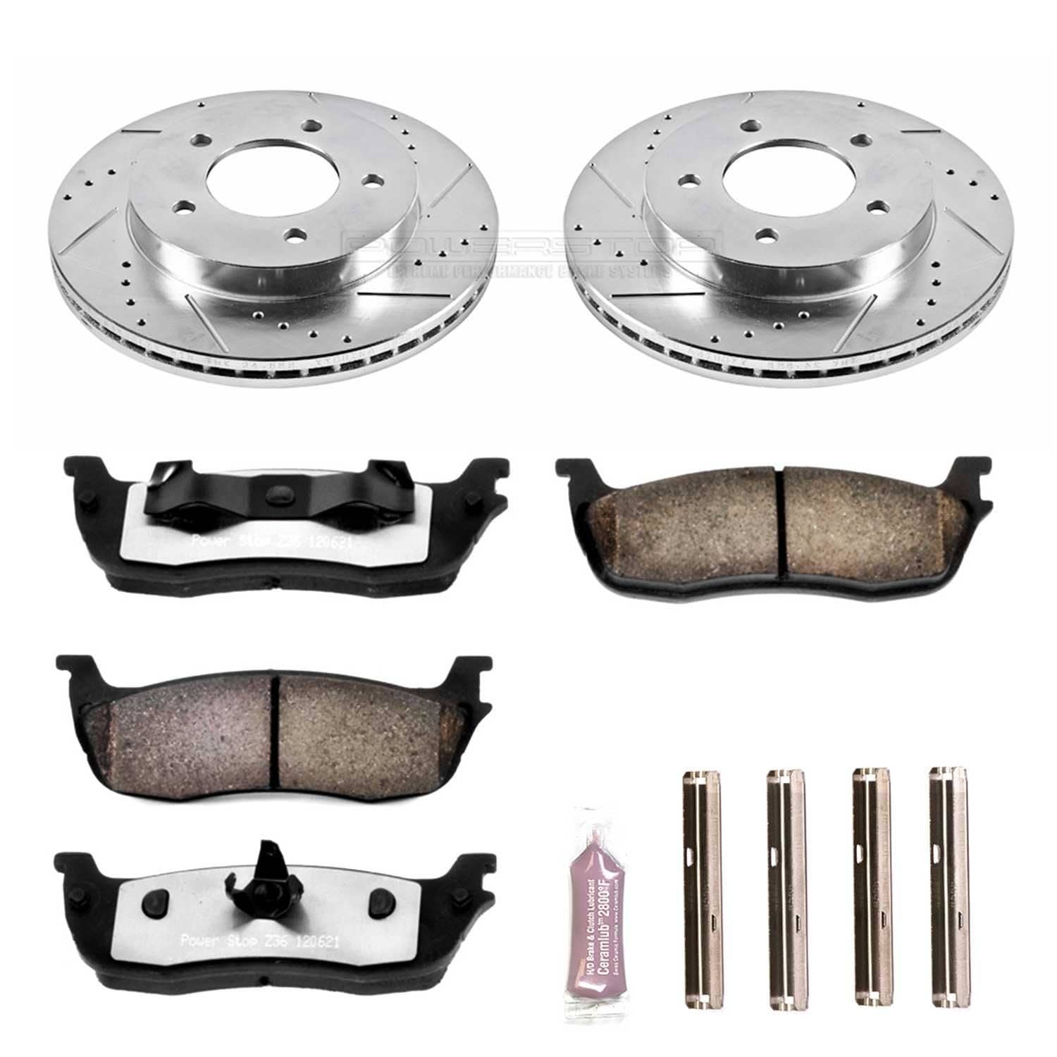 PowerStop Performance Brake Pads / Rotors Kit K1866-36 | AutoZone
