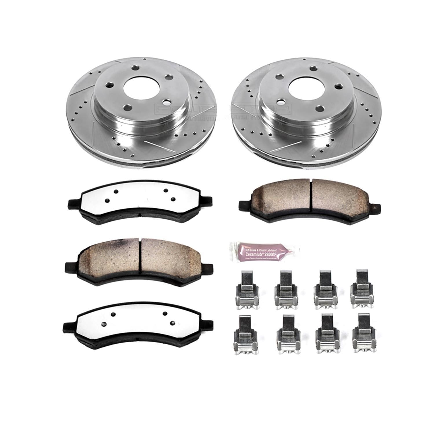 Power Stop K6763 - Front And Rear Z23 Evolution Sport Brake Kit - View #8