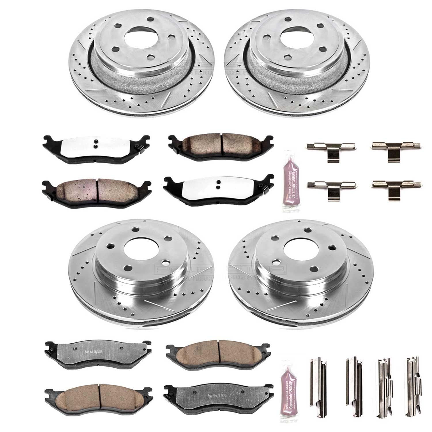 PowerStop Performance Brake Pads / Rotors Kit K2166-36 | AutoZone