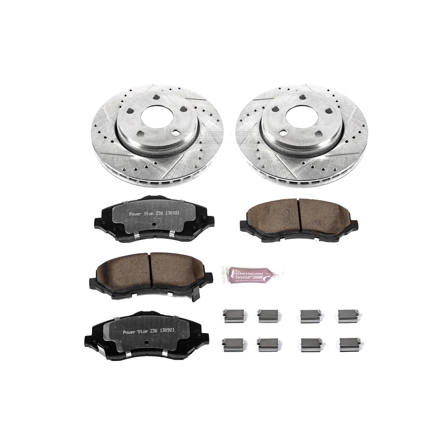 PowerStop Performance Brake Pads / Rotors Kit K3097-36 | AutoZone