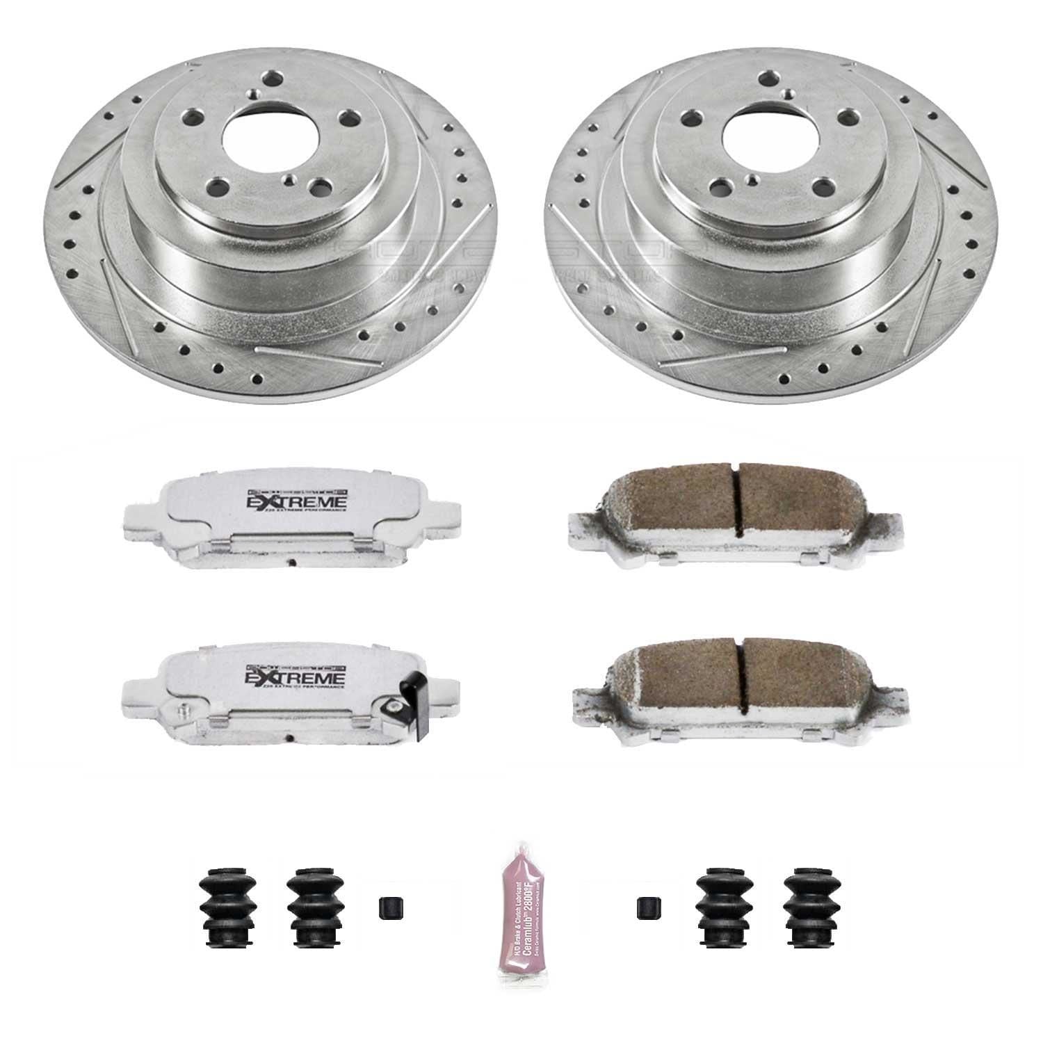 PowerStop Performance Brake Pads / Rotors Kit K3124-26 PowerStop Performance Brake Pads / Rotors Kit K3124-26