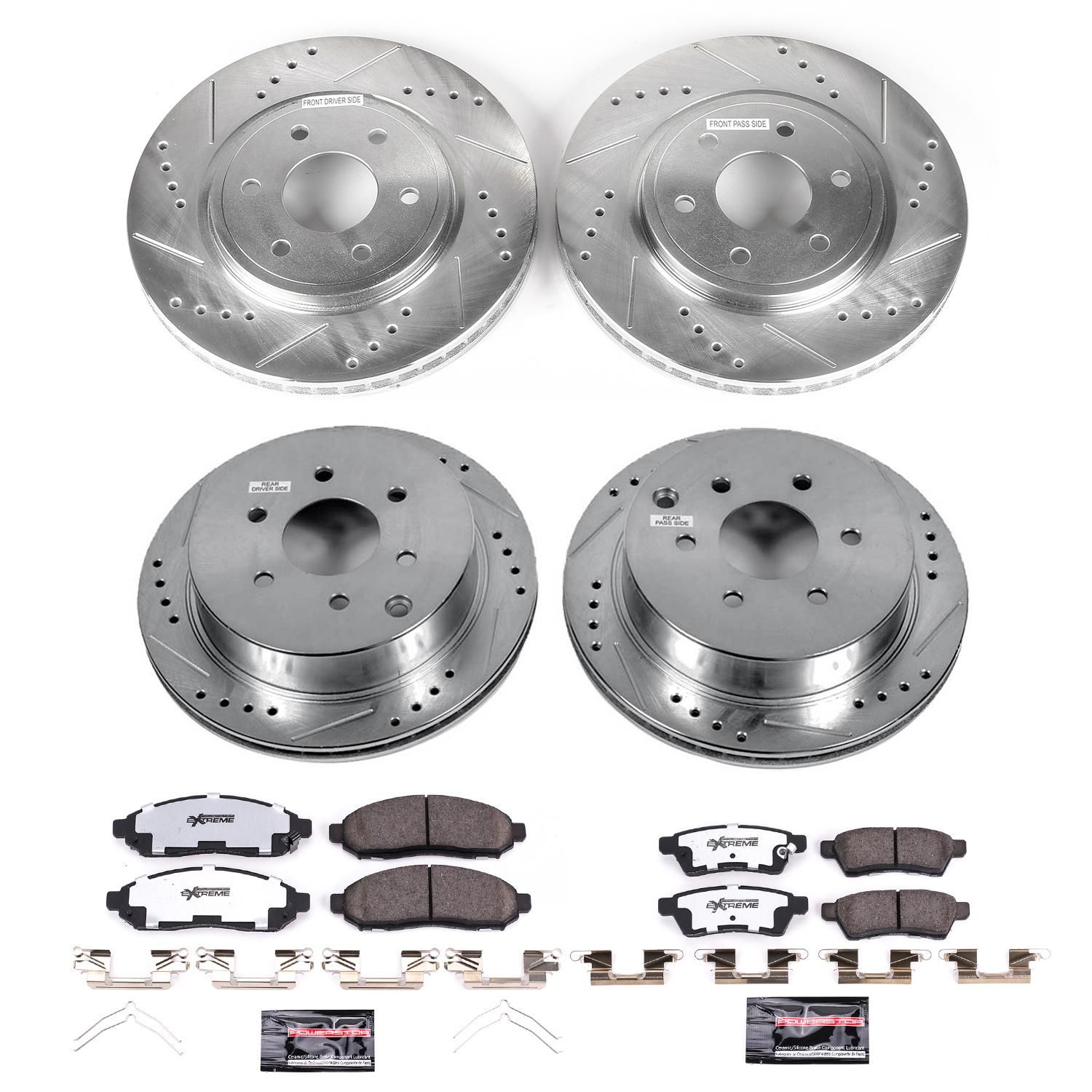 PowerStop Performance Brake Pads / Rotors Kit K4062-36 | AutoZone