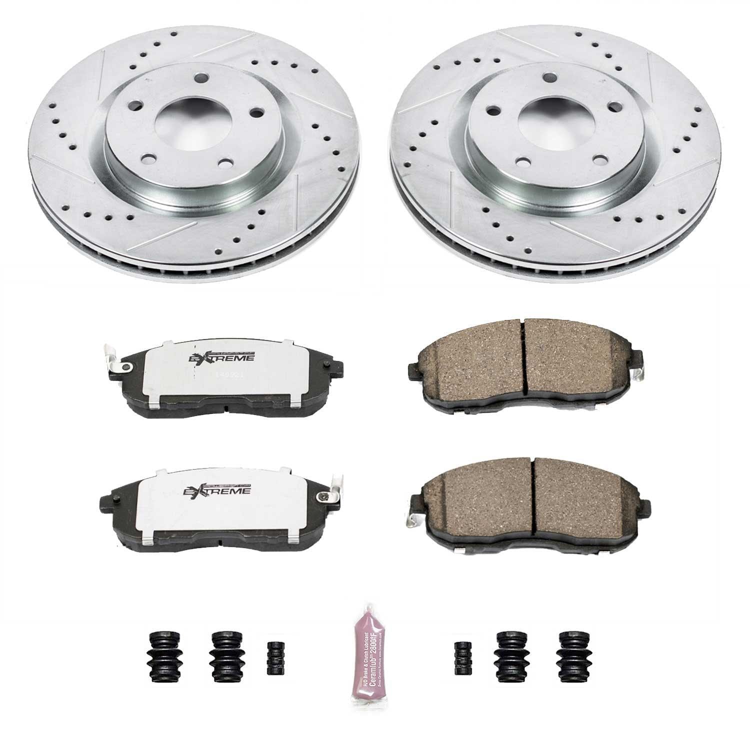 PowerStop Performance Brake Pads / Rotors Kit K5217-26 for Nissan Sentra