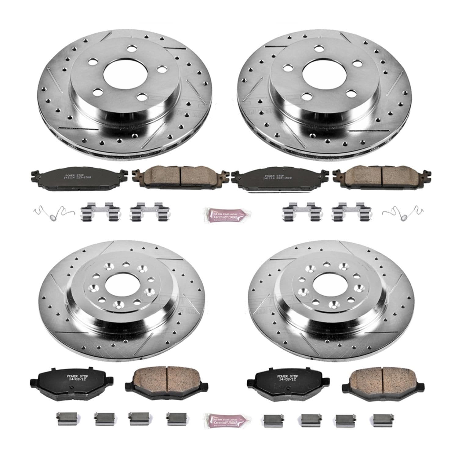 PowerStop Performance Brake Pads / Rotors Kit K5584