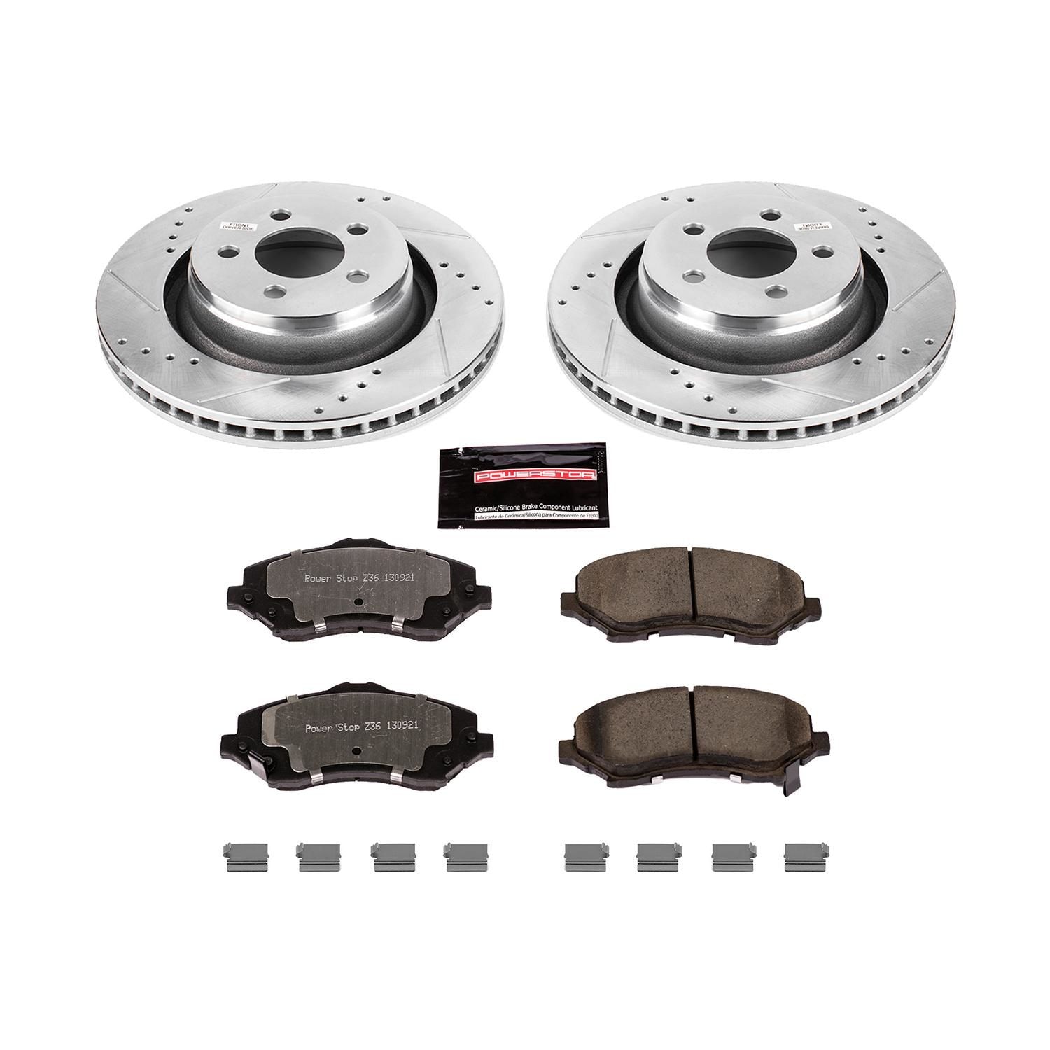 PowerStop Performance Brake Pads / Rotors Kit K6395-36 | AutoZone