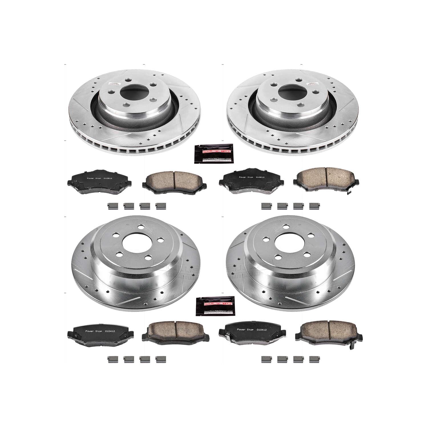 PowerStop Performance Brake Pads / Rotors Kit K6396 | AutoZone