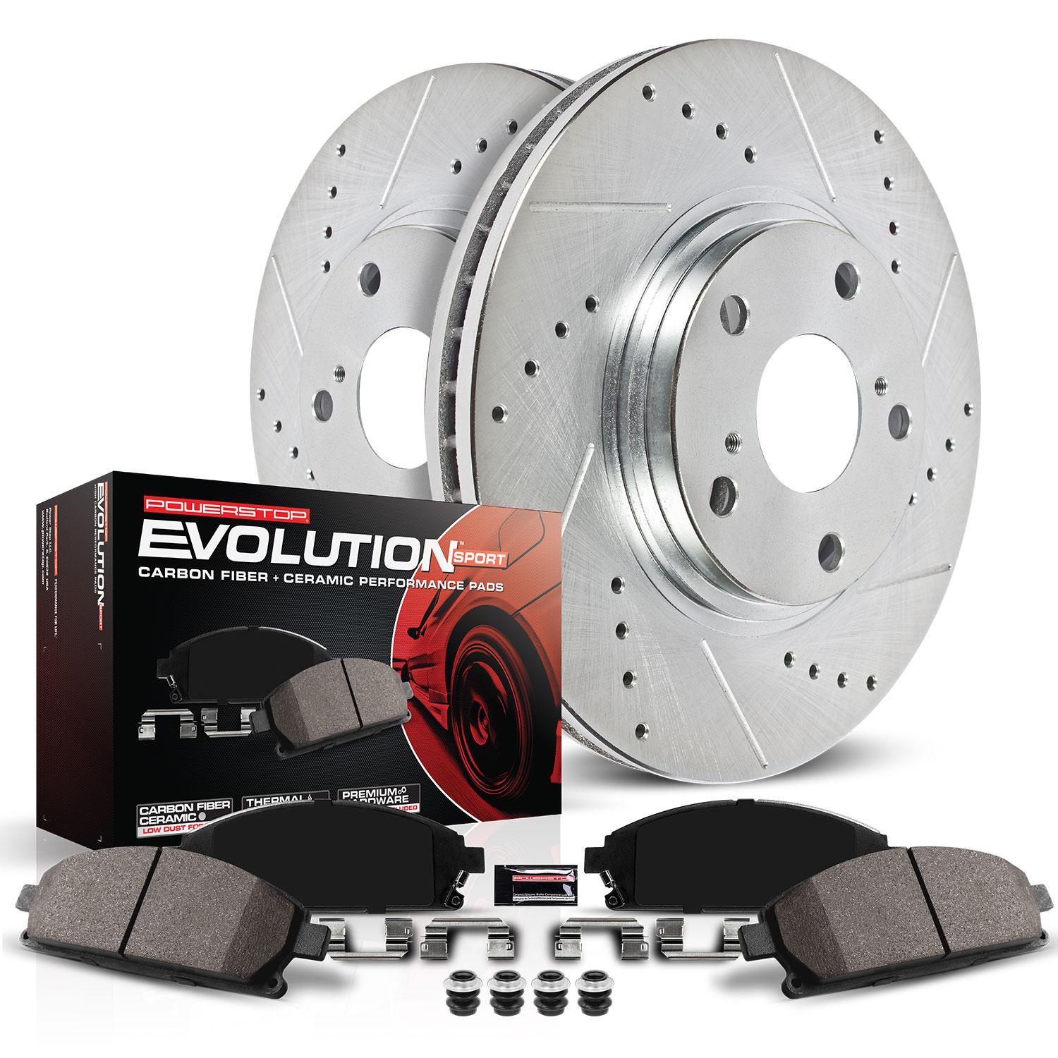 PowerStop Performance Brake Pads / Rotors Kit K6496