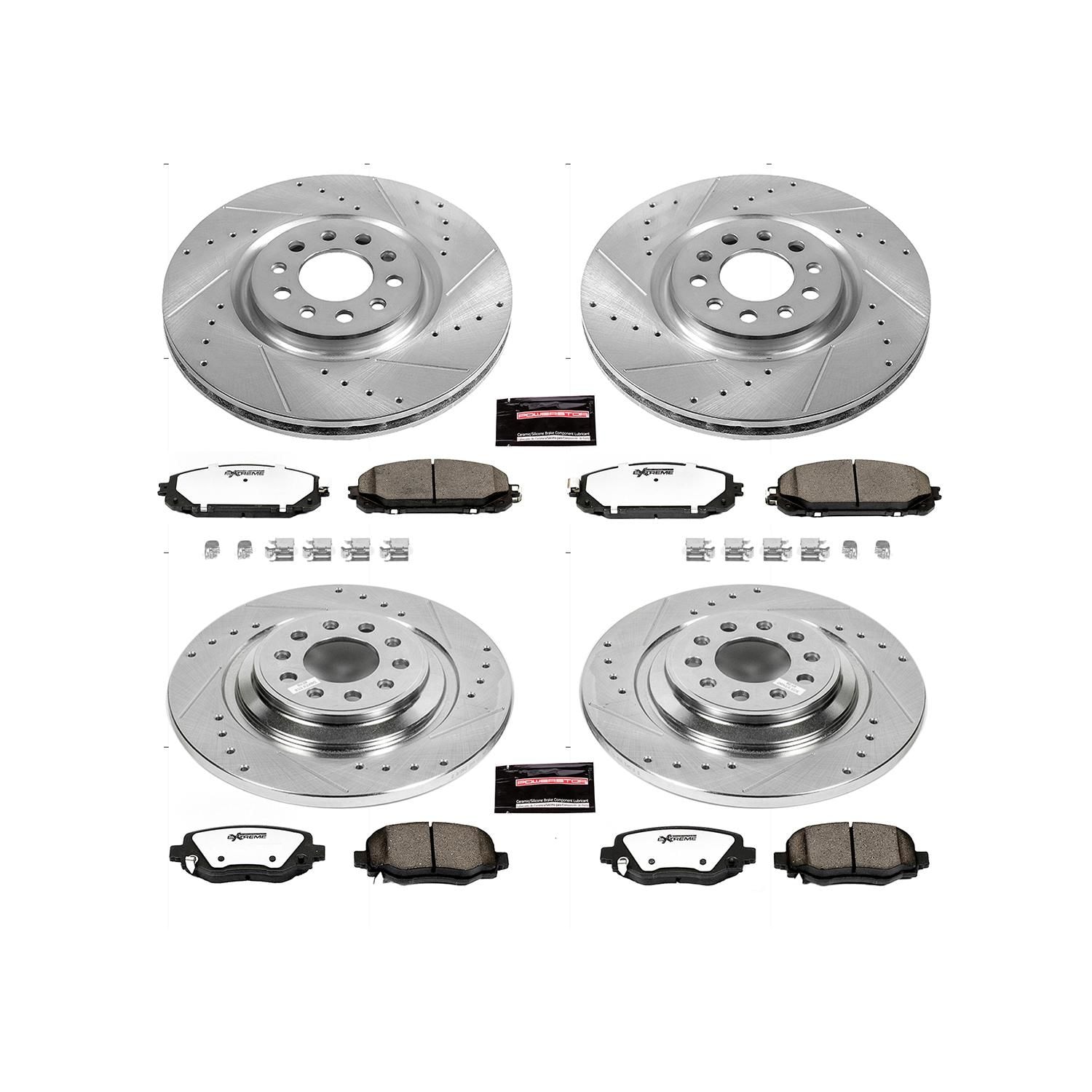 PowerStop Performance Brake Pads / Rotors Kit K6541-36 | AutoZone