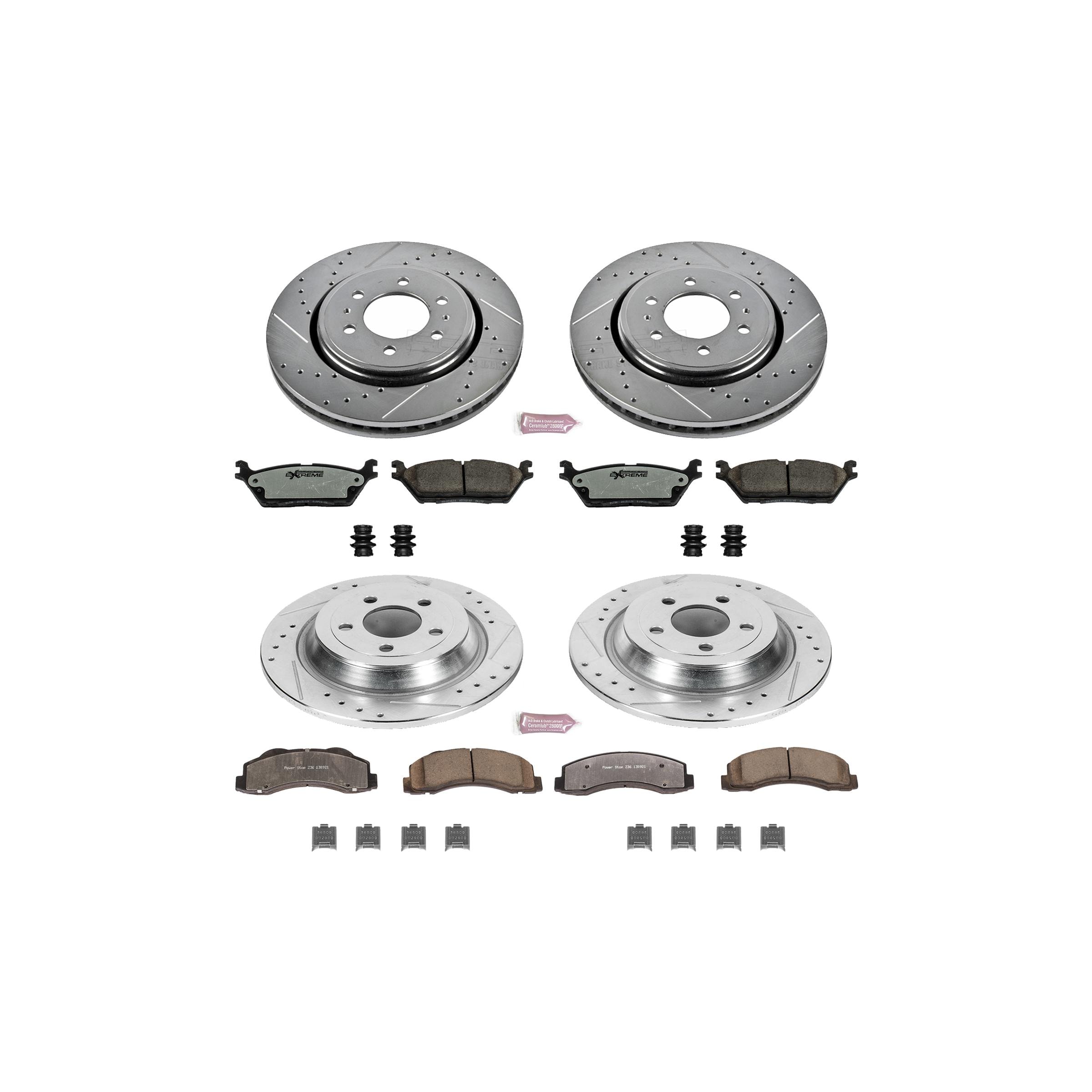 PowerStop Performance Brake Pads / Rotors Kit K6803-36 | AutoZone
