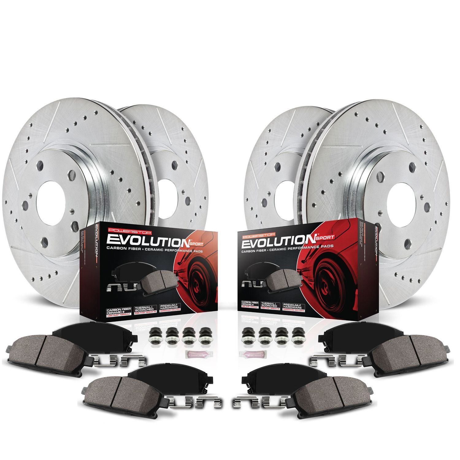 PowerStop Performance Brake Pads / Rotors Kit K6932 | AutoZone