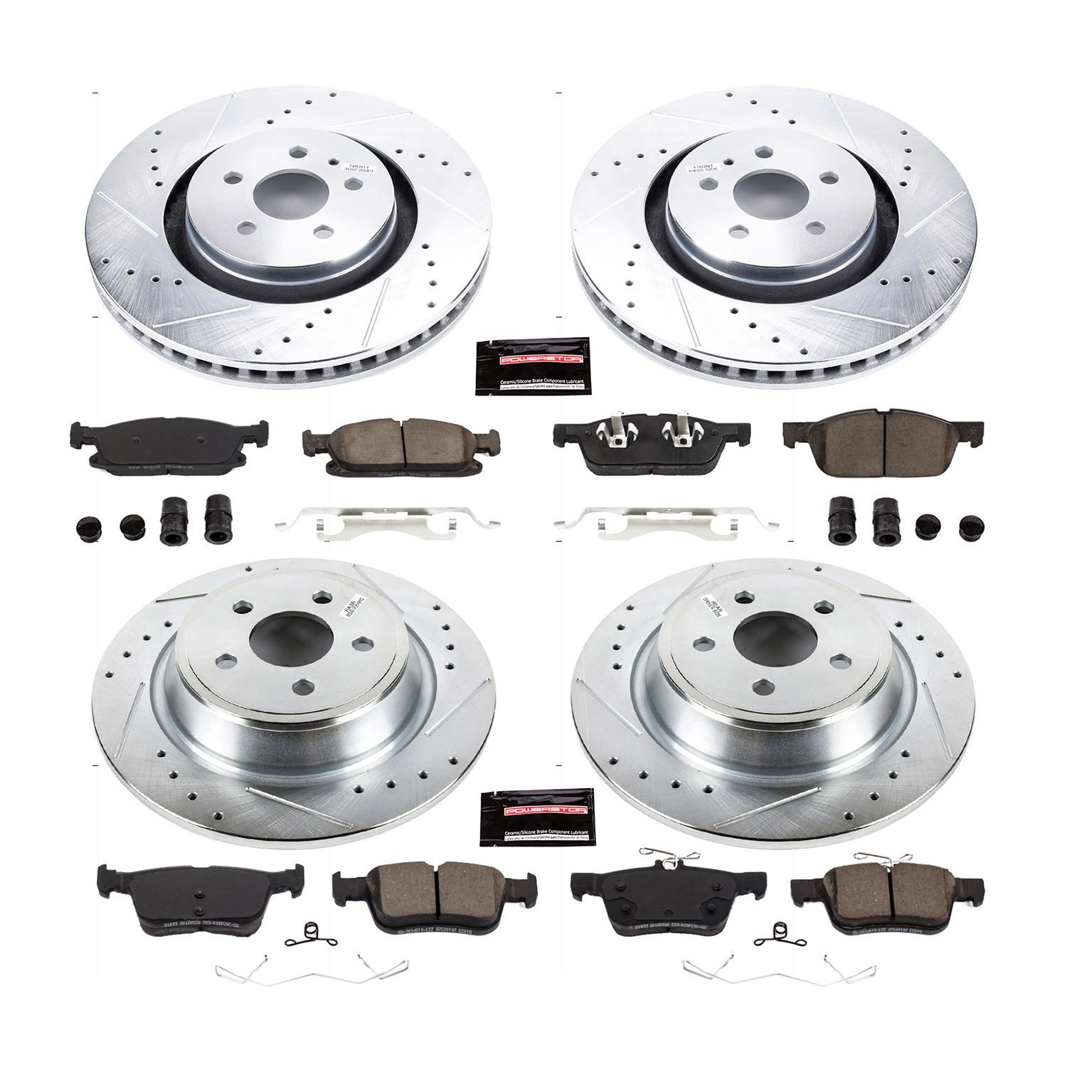 PowerStop Performance Brake Pads / Rotors Kit K7416 | AutoZone