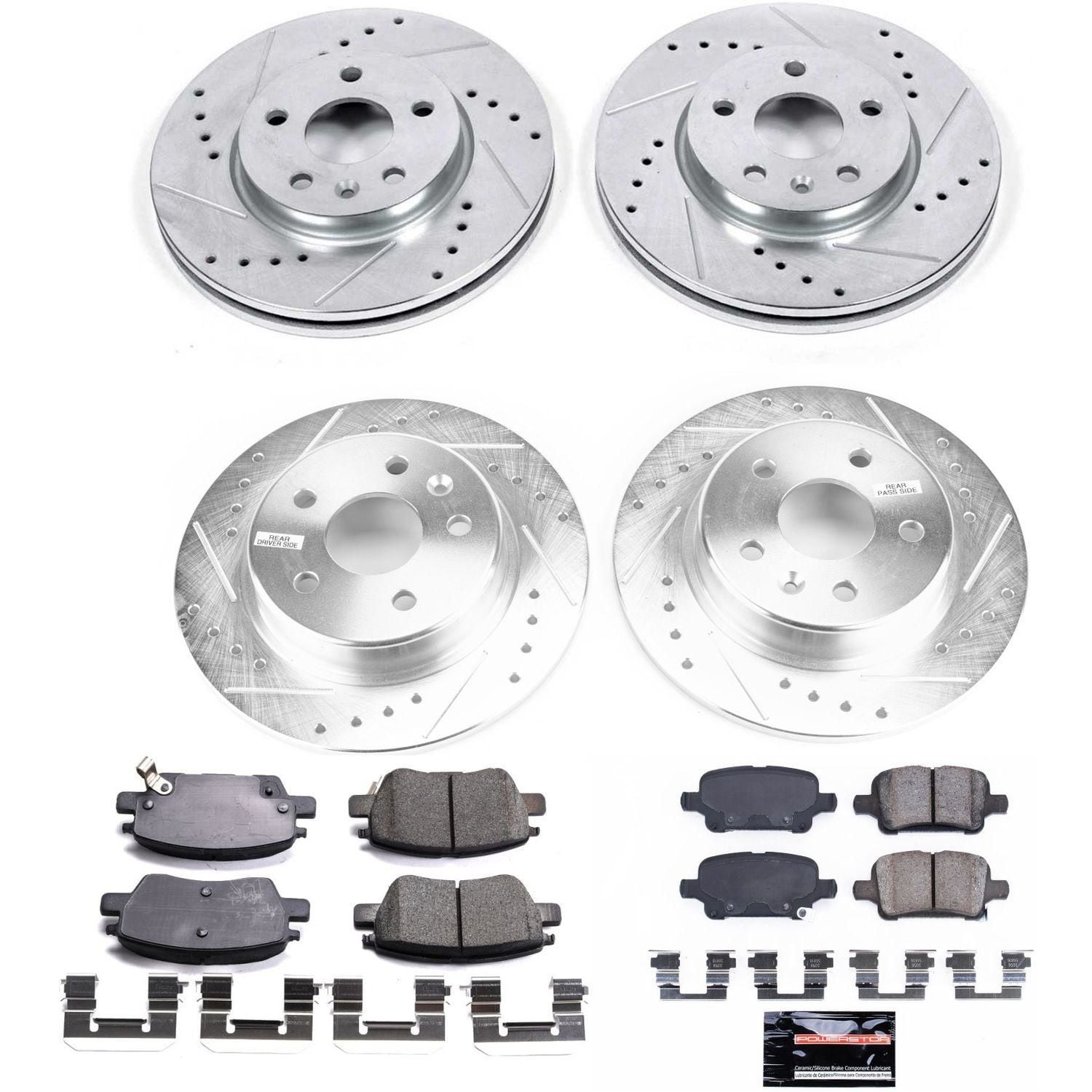 PowerStop Performance Brake Pads / Rotors Kit K7561 | AutoZone