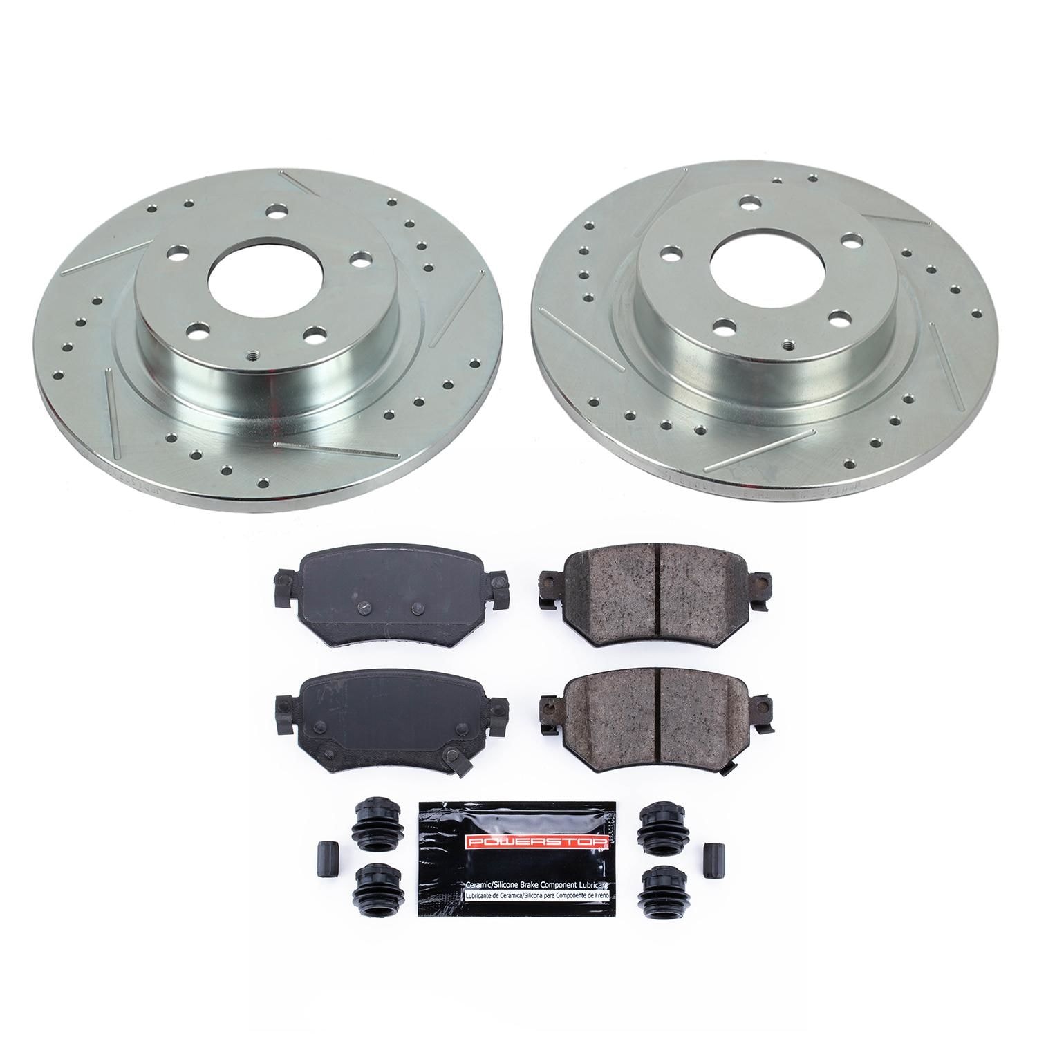 【落研】　PJセット PowerStop Performance Brake Pads / Rotors Kit K8068 | AutoZone