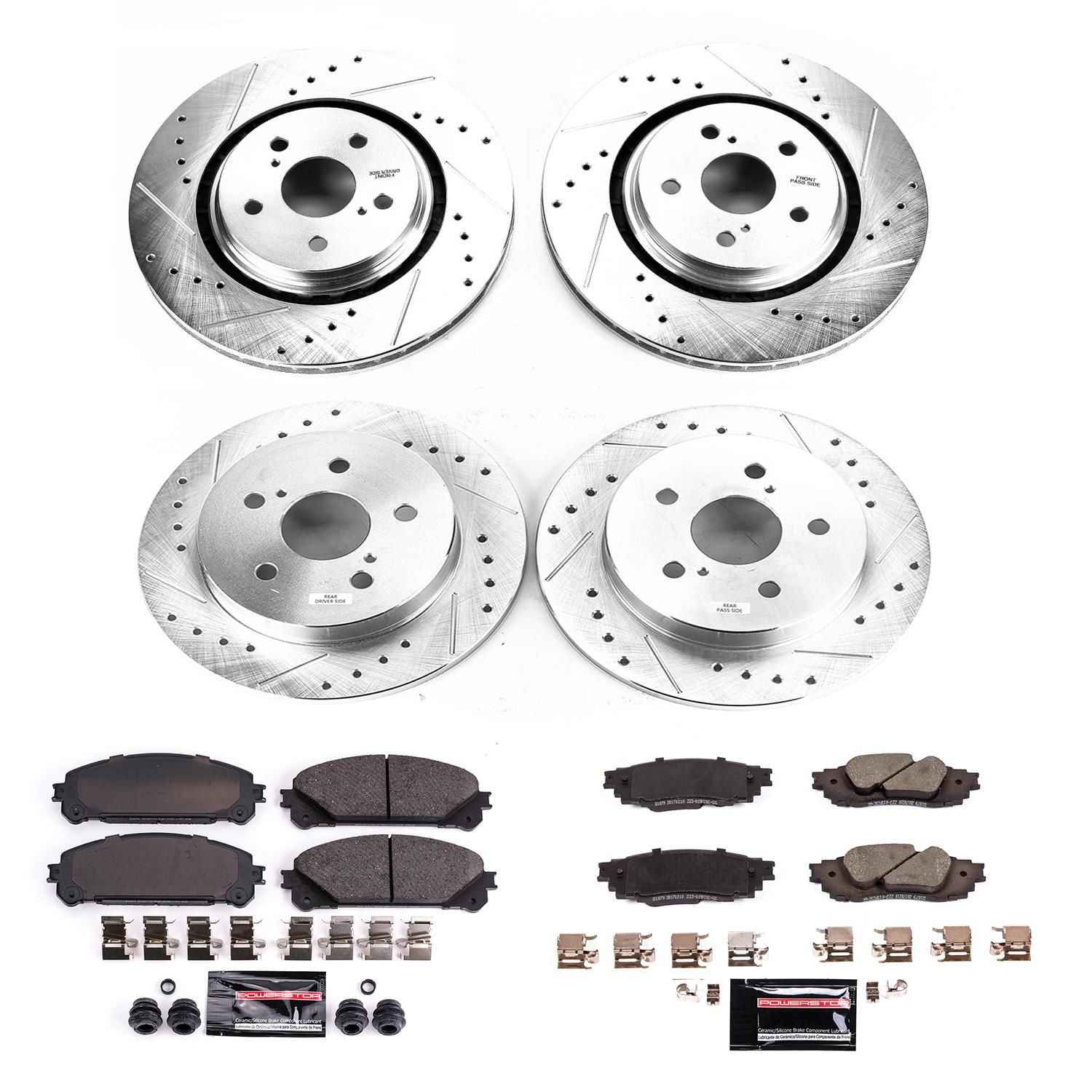 PowerStop Performance Brake Pads / Rotors Kit K8633 | AutoZone