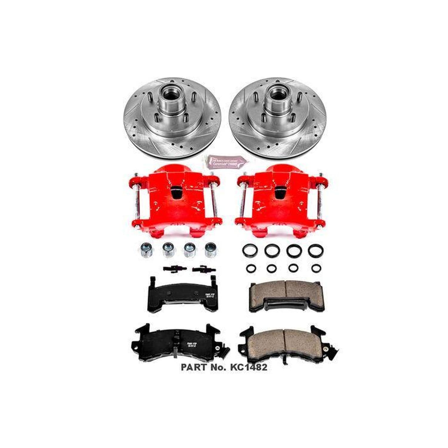 PowerStop Performance Brake Pads / Rotors Kit KC1482 | AutoZone