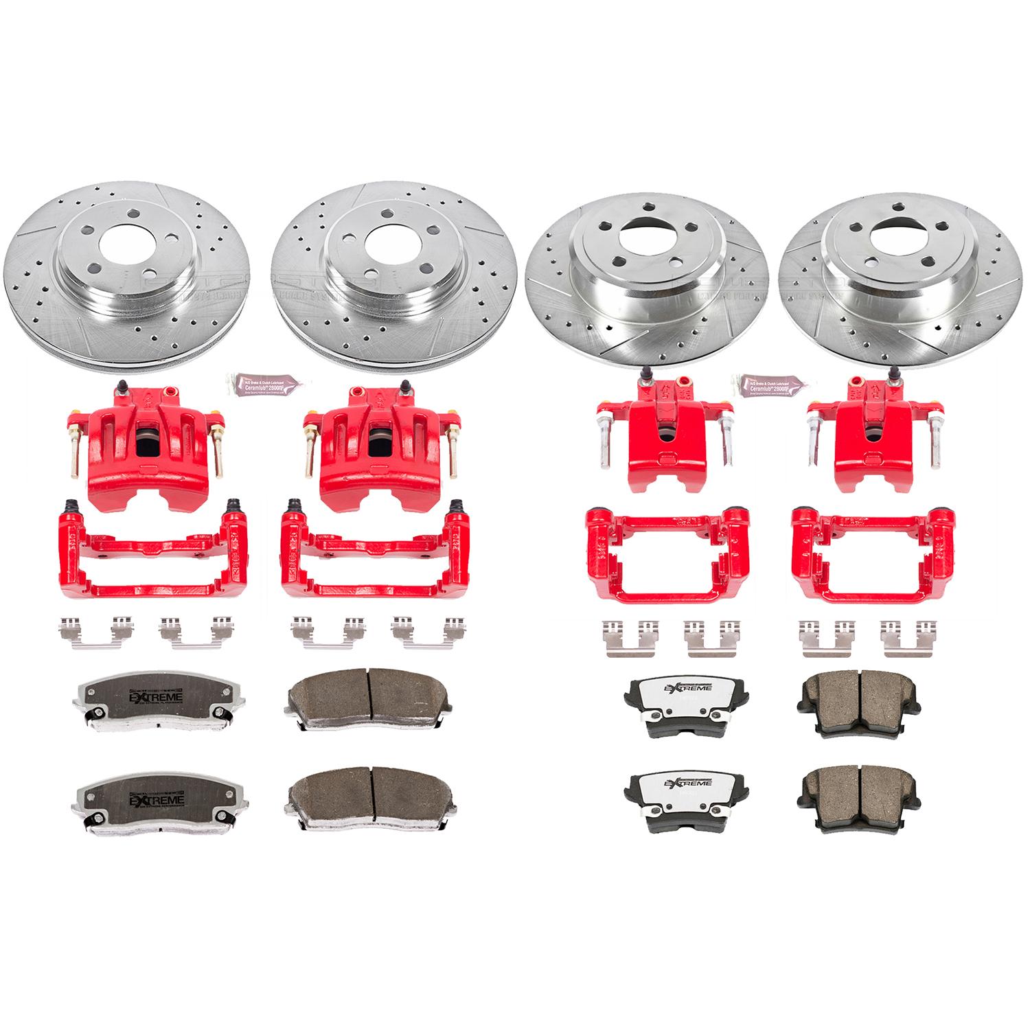 【落研】　PJセット PowerStop Performance Brake Pads / Rotors Kit KC1715-26 | AutoZone