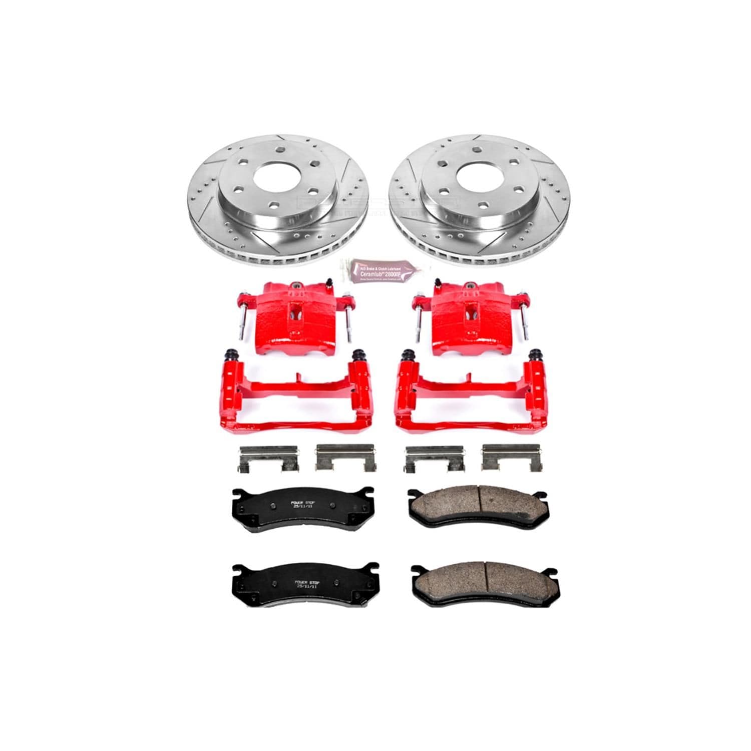 PowerStop Performance Brake Pads / Rotors Kit KC2009 for Cadillac Escalade ESV