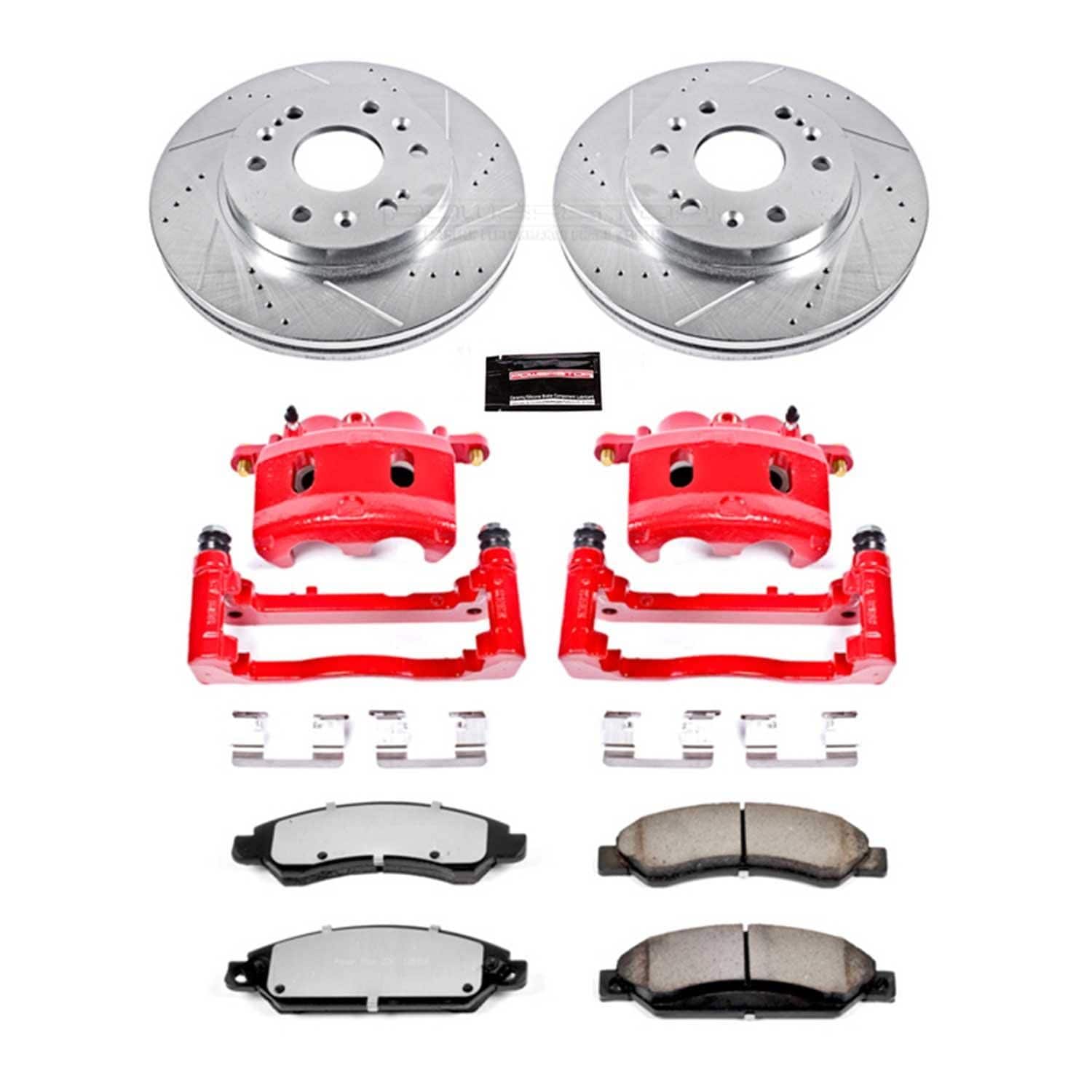 PowerStop Performance Brake Pads / Rotors Kit KC2067-36 for Cadillac Escalade ESV