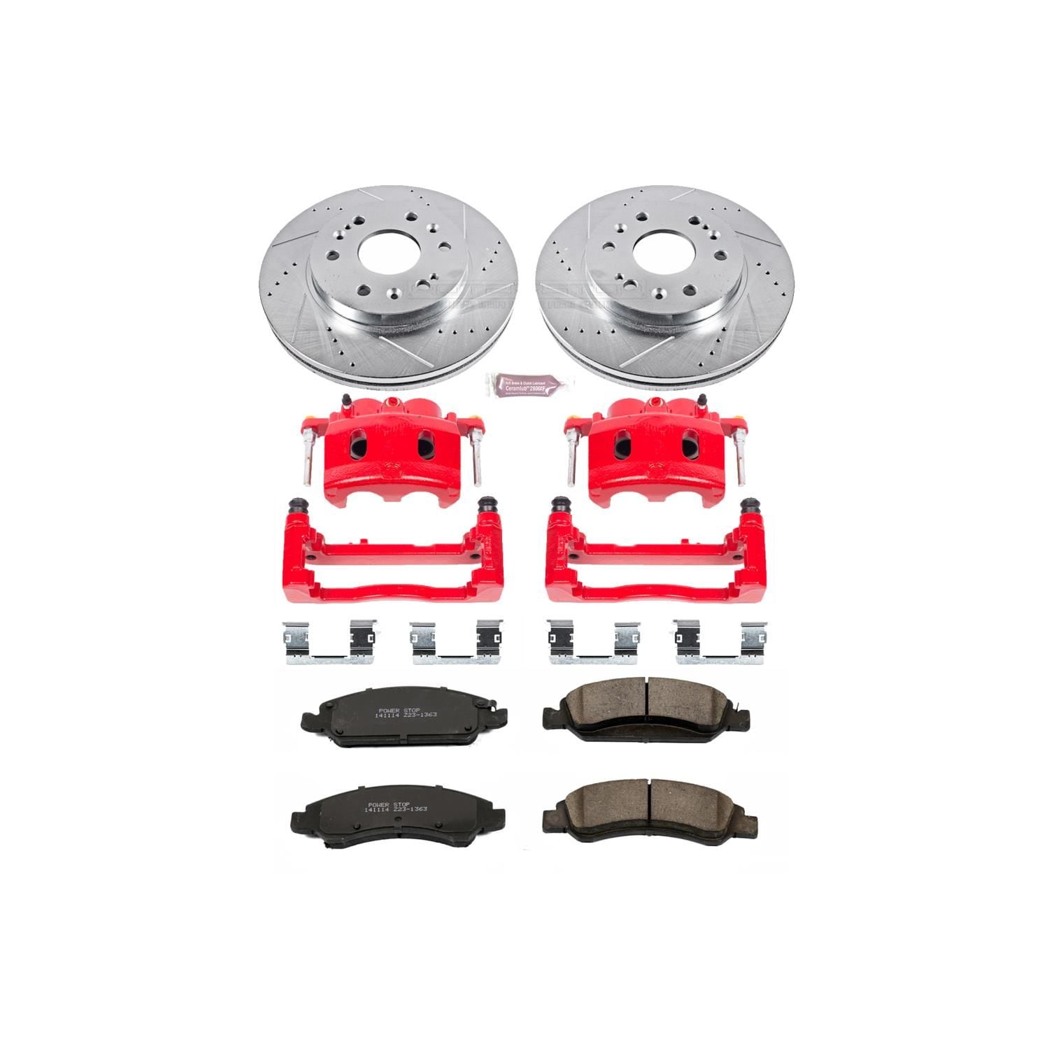 PowerStop Performance Brake Pads / Rotors Kit KC2069 for Cadillac Escalade ESV