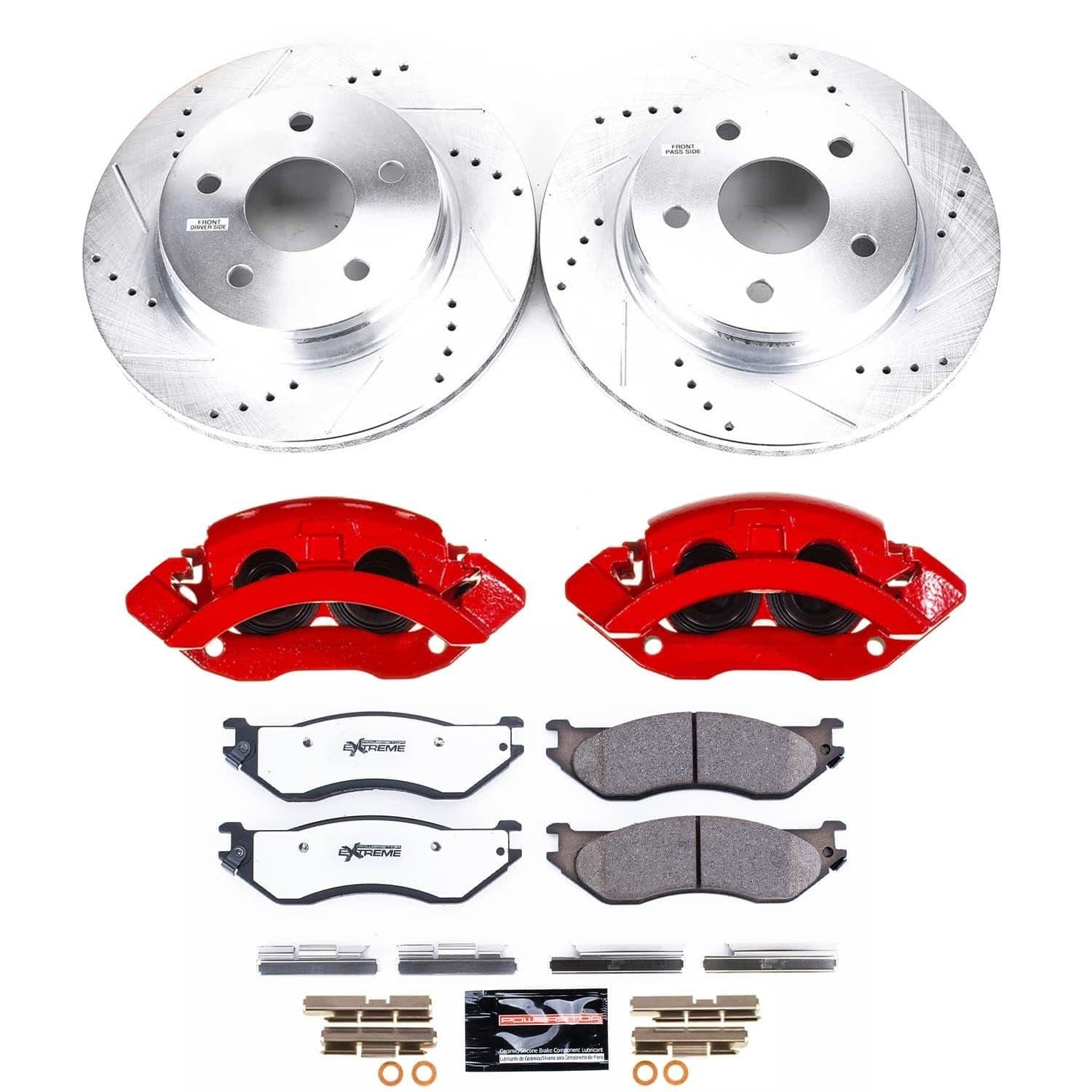 PM Auto Front Brake Rotors – 336mm, Fits 2004-2009 Dodge Durango